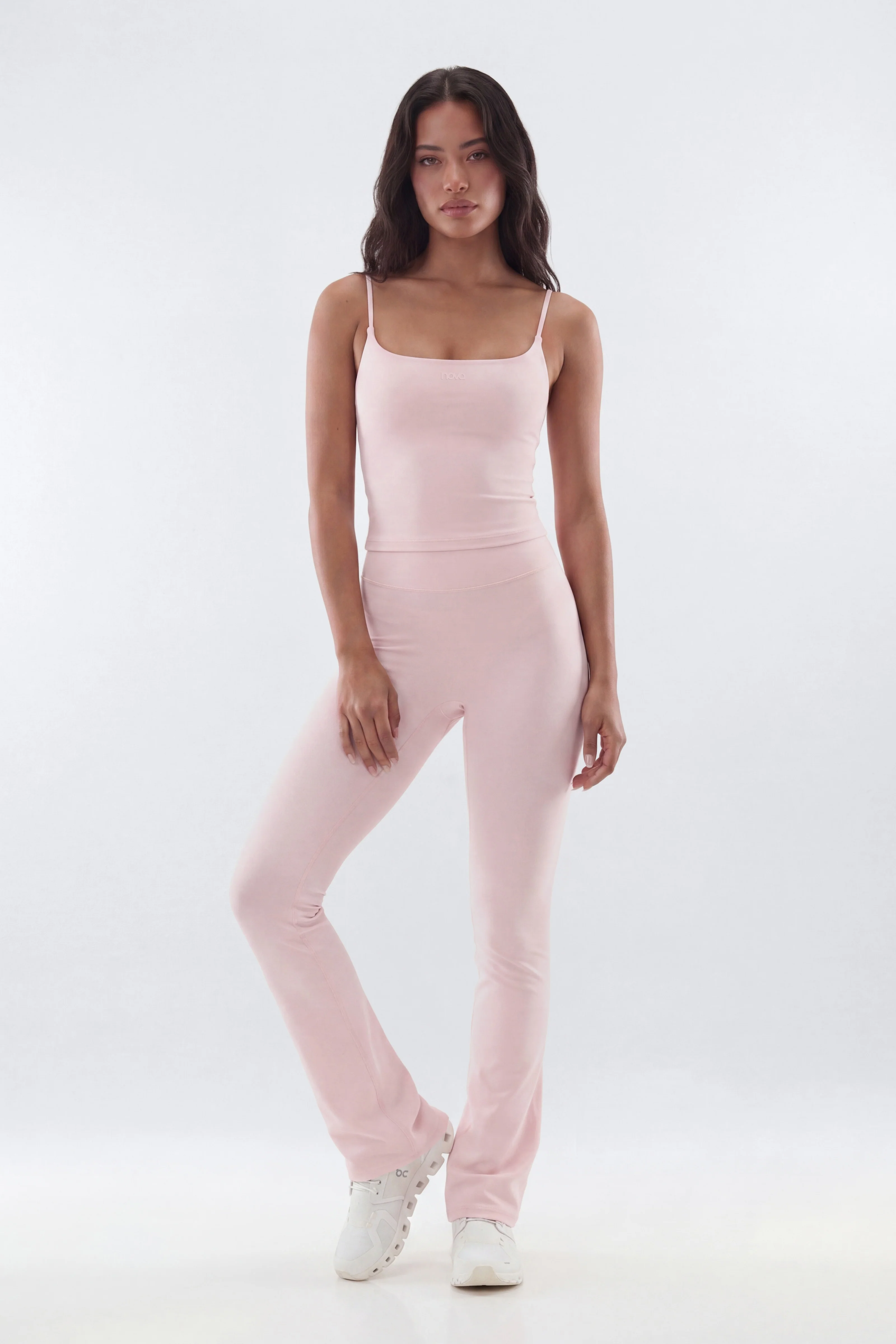 CloudForm™ 32″ Flare Legging - Pink - Image 2