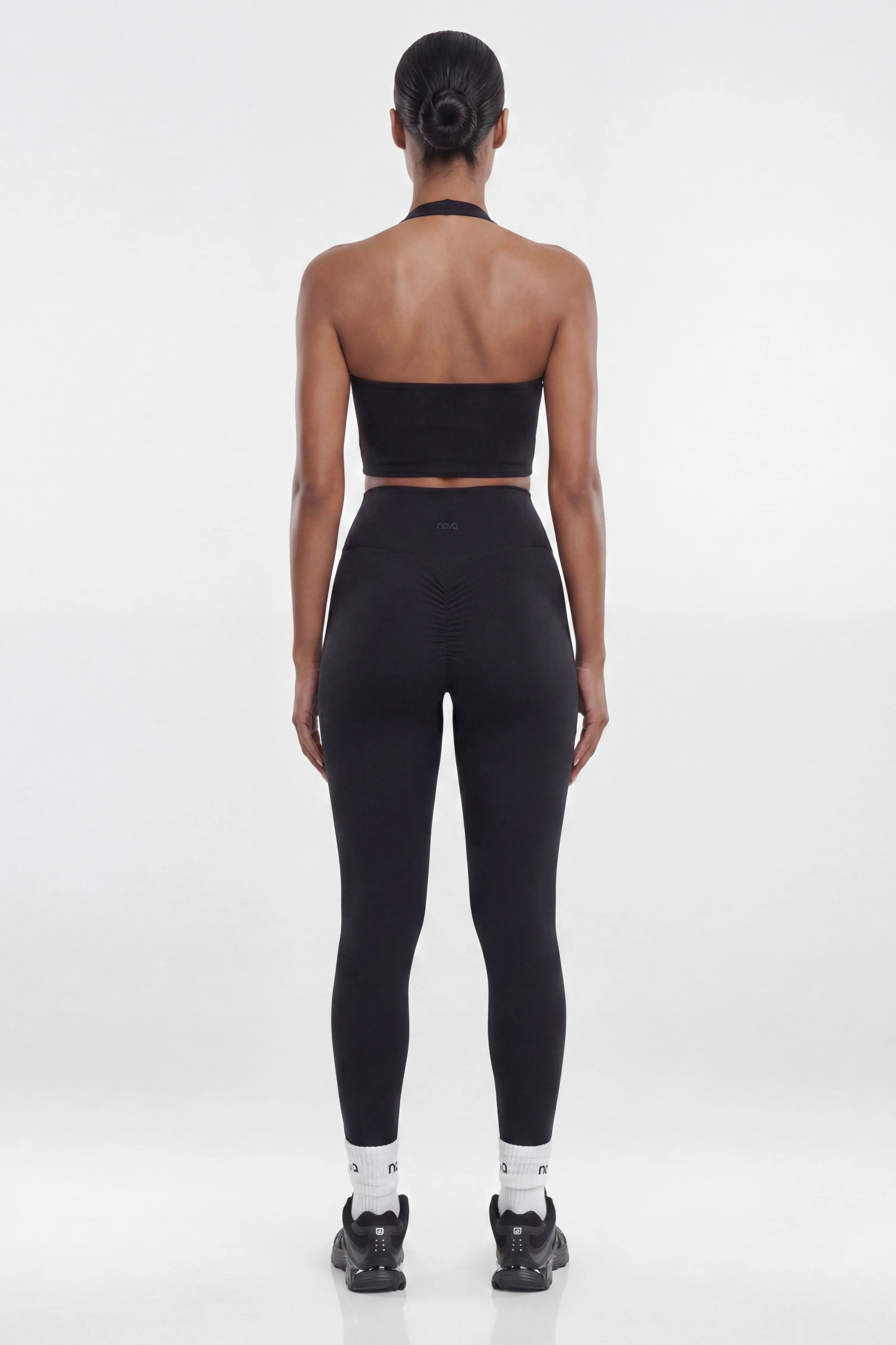 CloudForm™ Tall 31″ Invisible Scrunch Legging - Black - Image 3