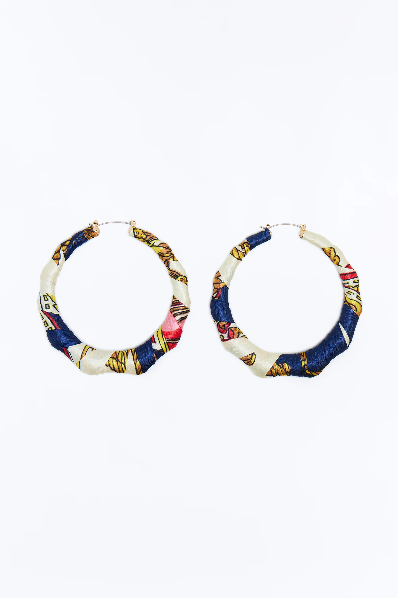 Coastal Hoop Earrings - Multi Color - Image 3