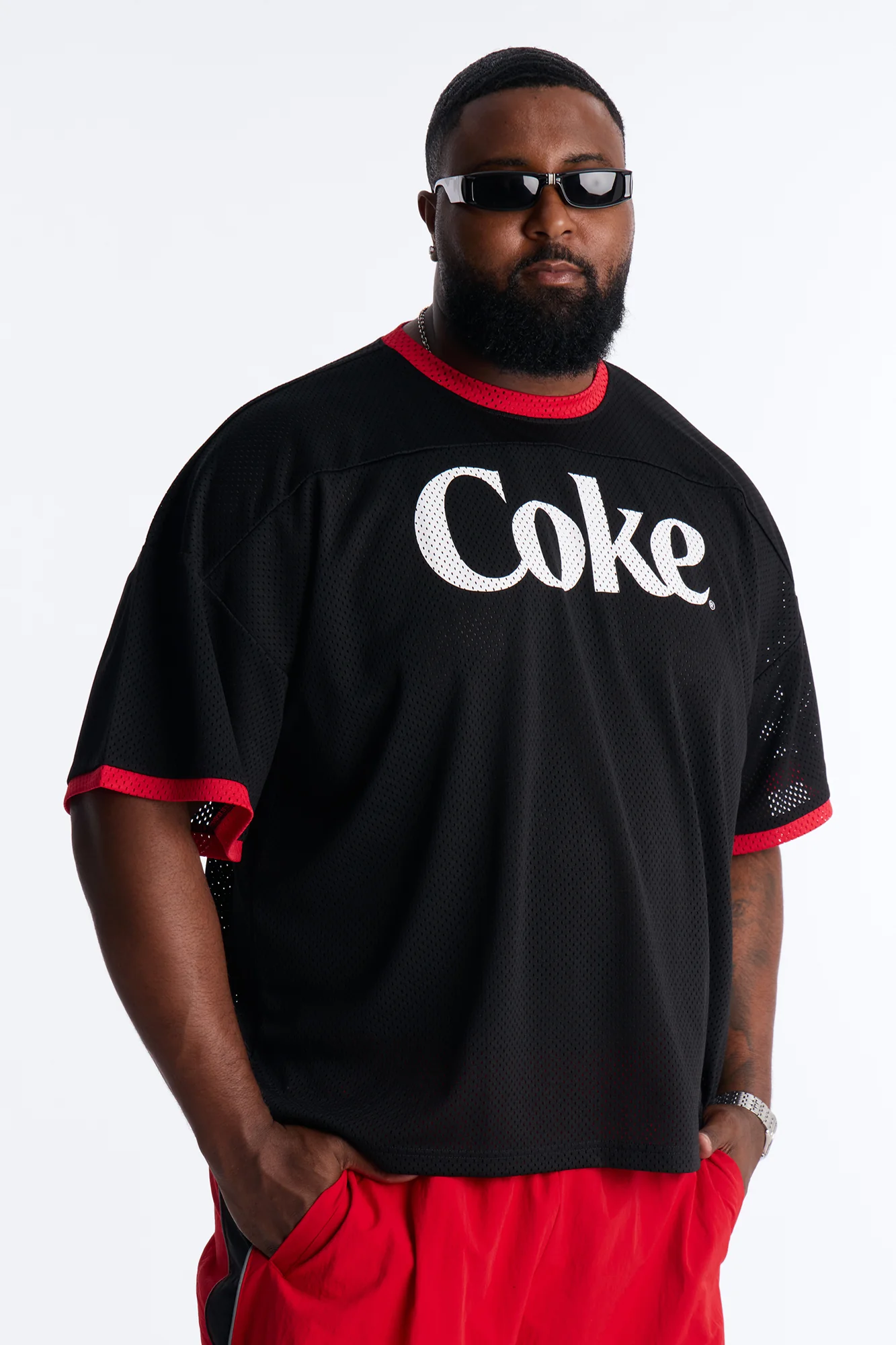 Coca Cola Football Jersey - Black - Image 5