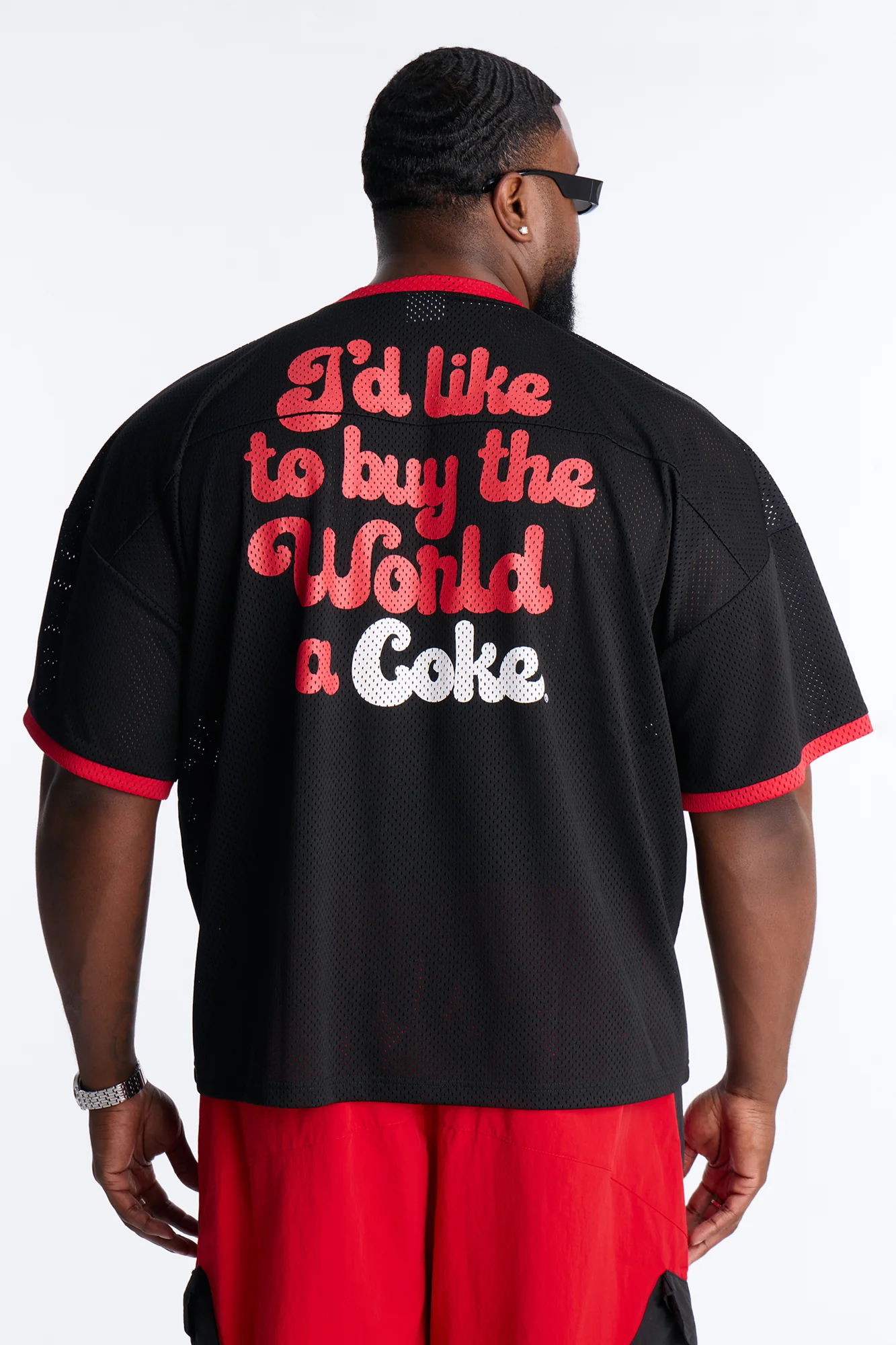 Coca Cola Football Jersey - Black - Image 8