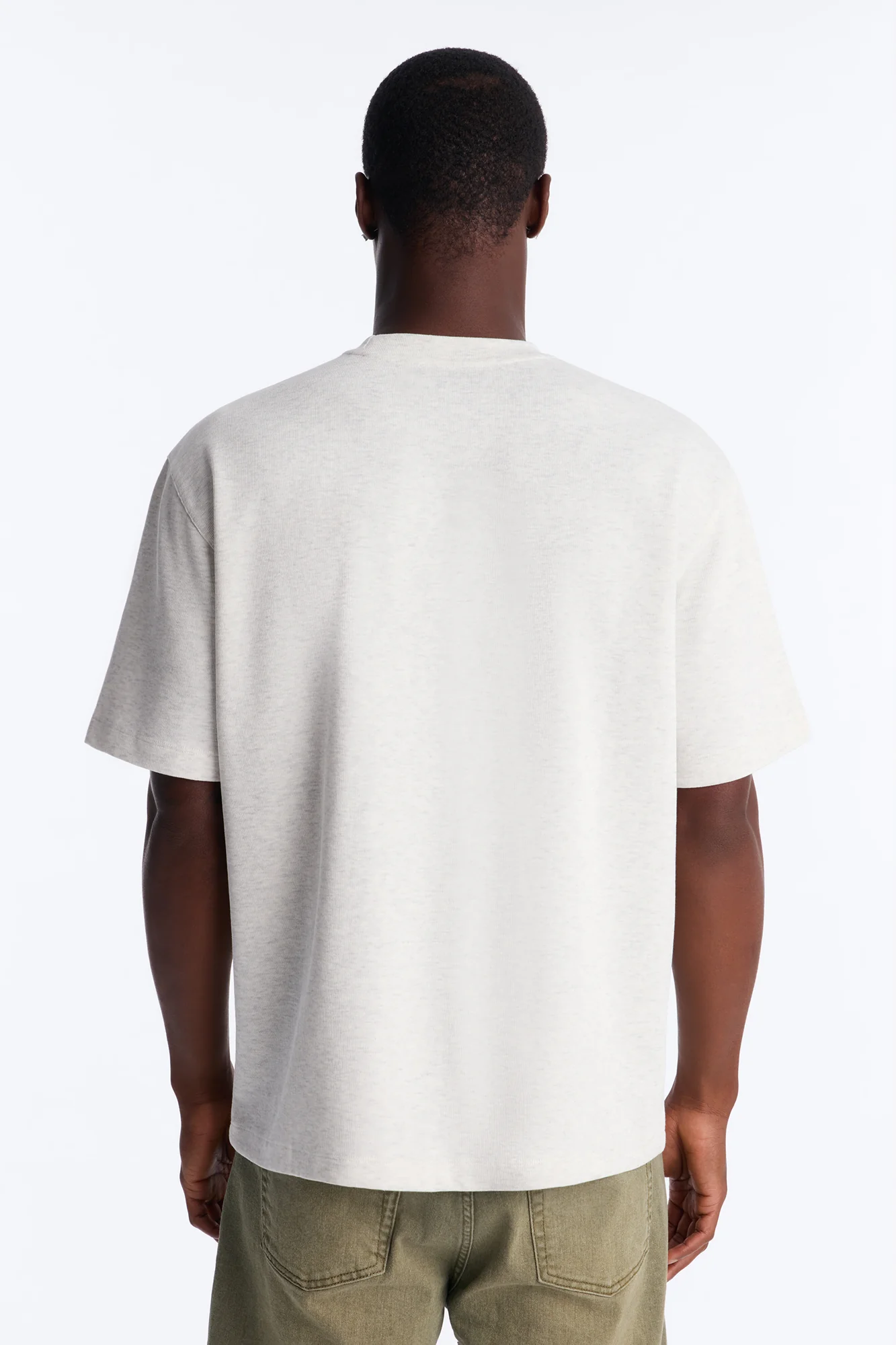 Collegiate Crewneck Tee - Grey - Image 7