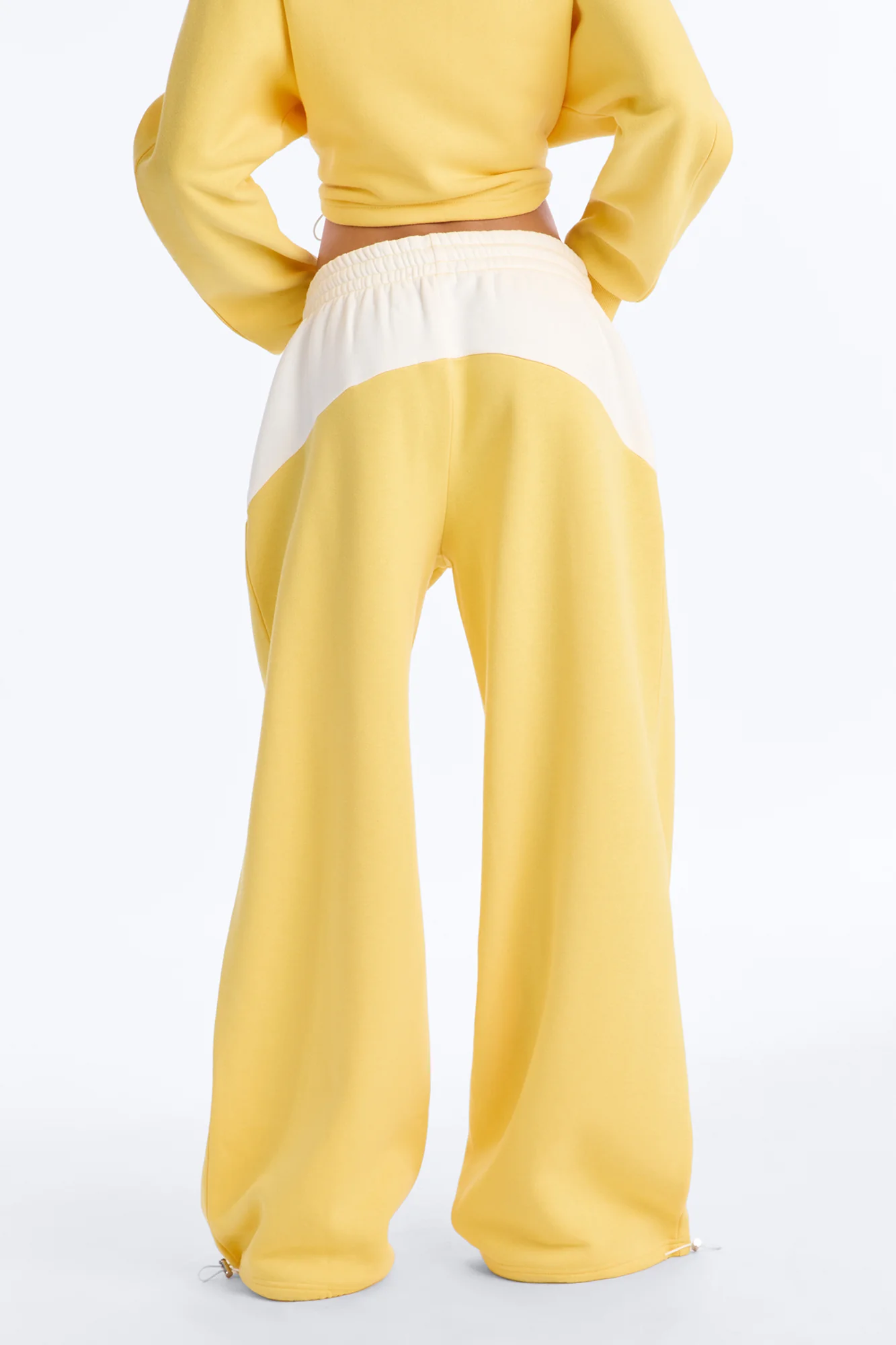 Comfort Coded Fleece Lounge Pant - Yellow - Image 4