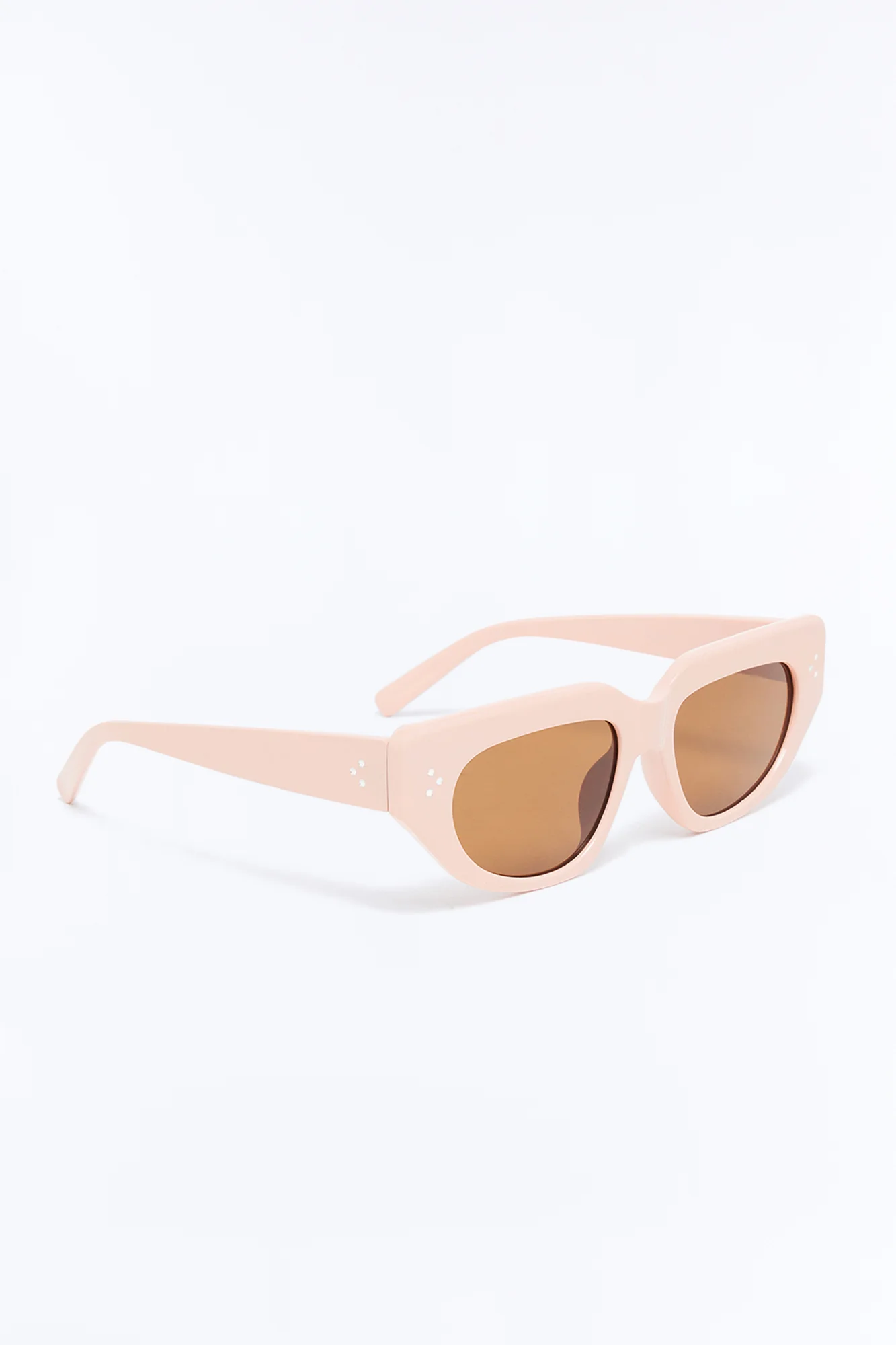 Complete The Look Cat Eye Sunglasses - Nude - Image 4