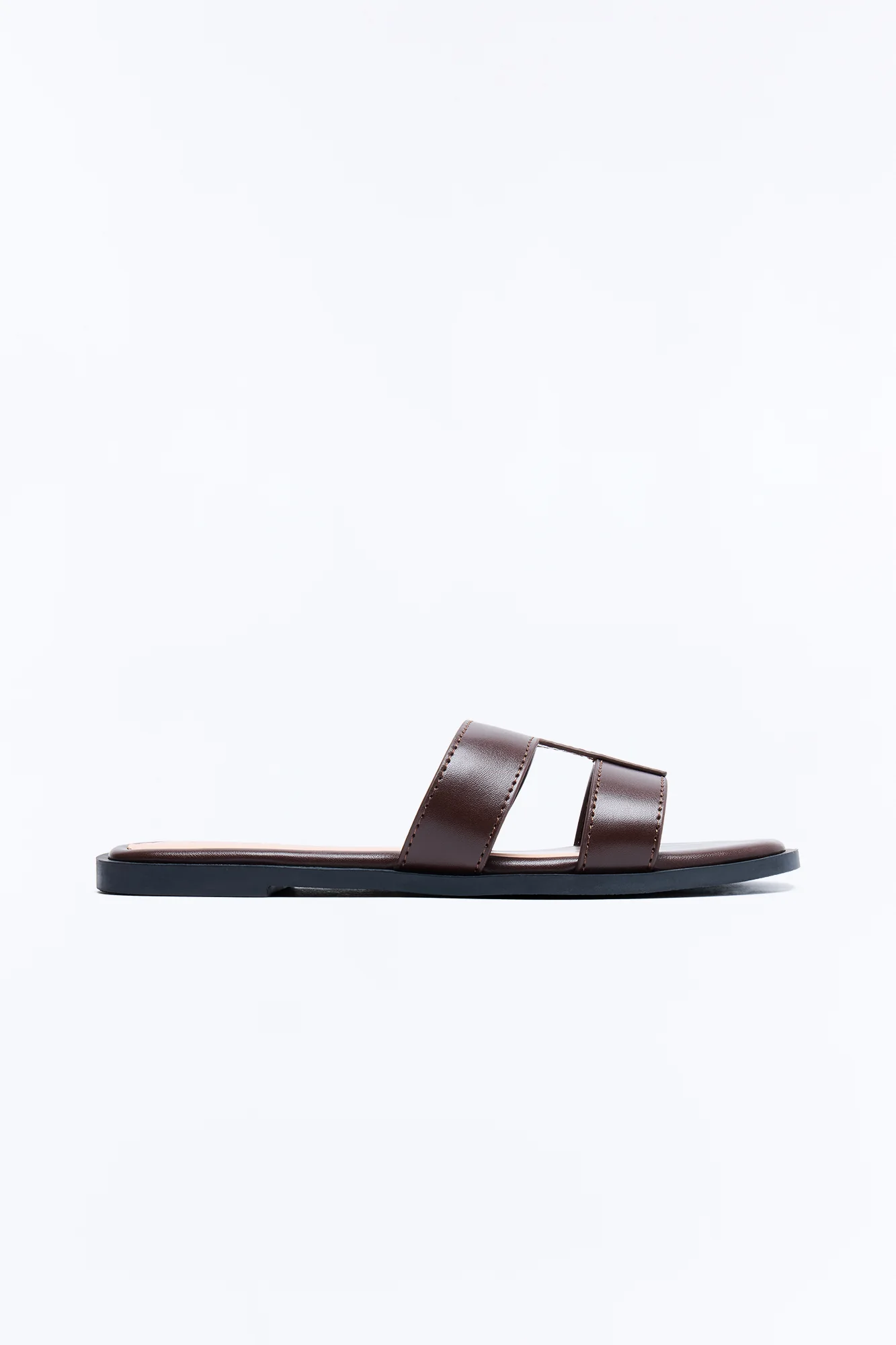 Daily Dose Flat Sandals - Brown - Image 2