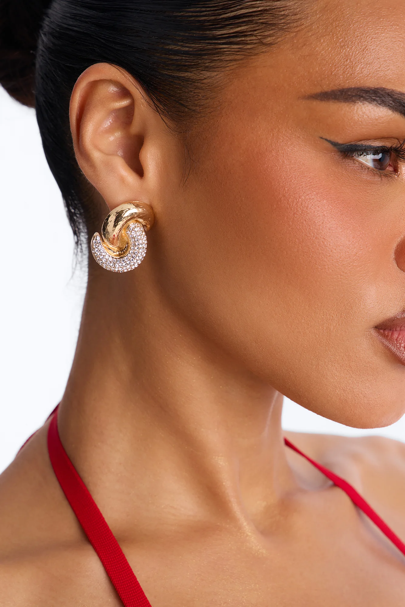 Day And Night Earrings - Gold