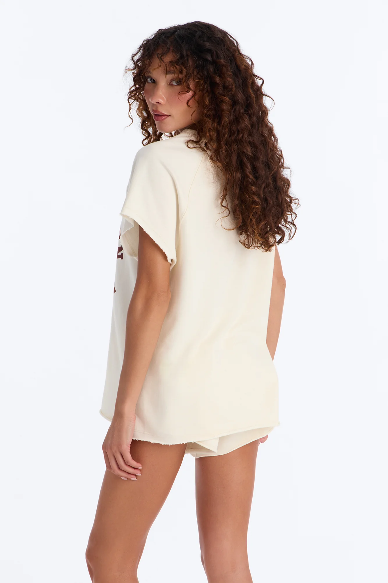 DC State Sport Short Set - Ivory - Image 4