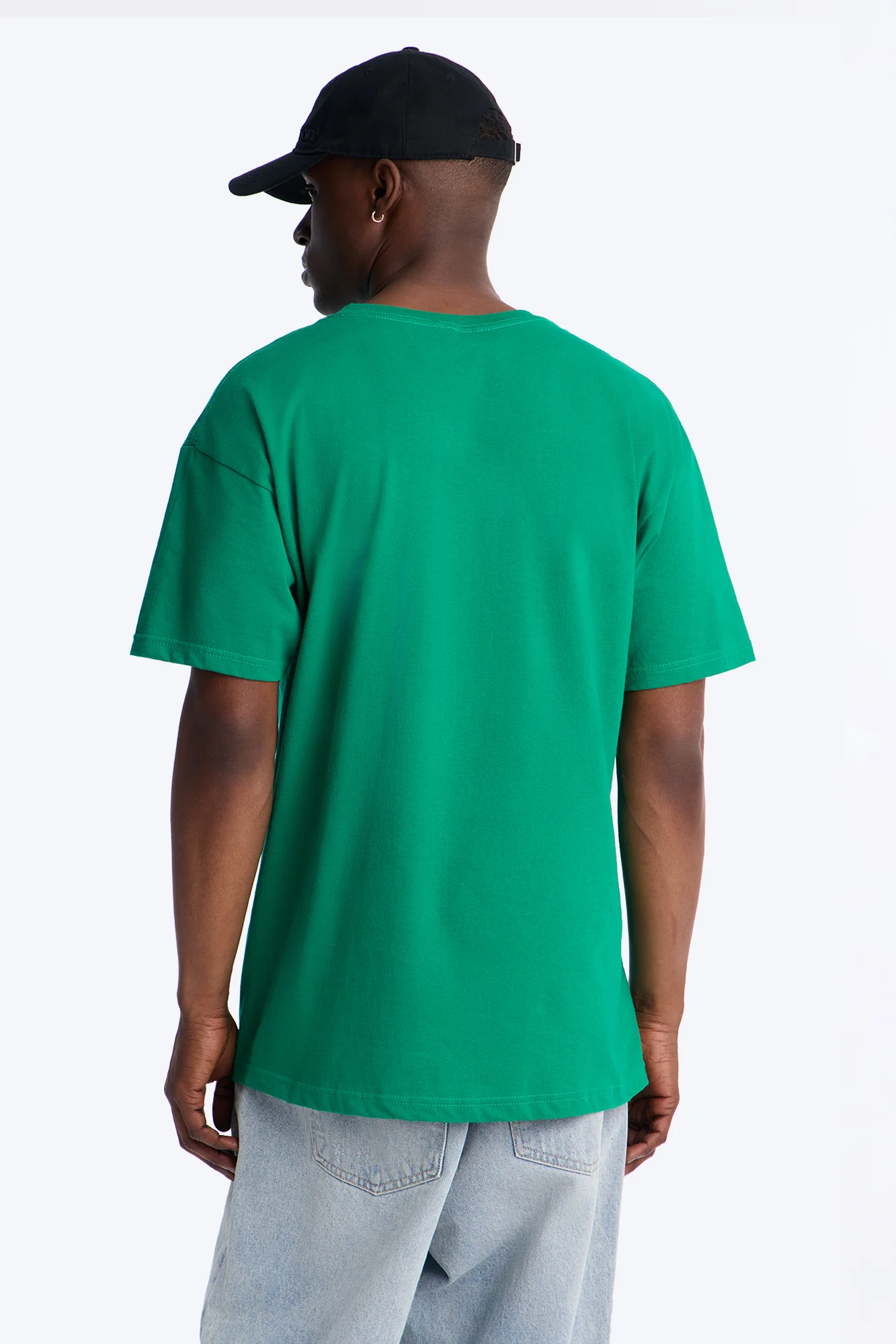 Demon Slayer Tanjiro Oversized Short Sleeve Tee - Green - Image 3