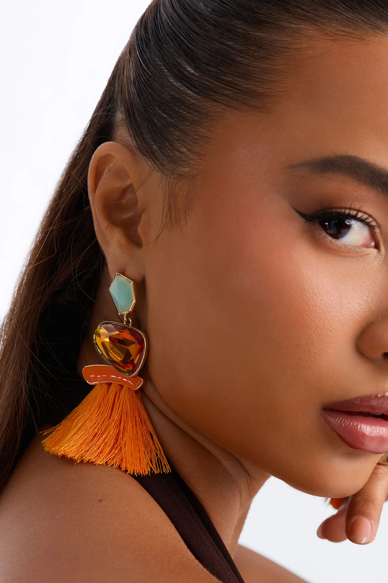 Desert Springs Earrings - Orange