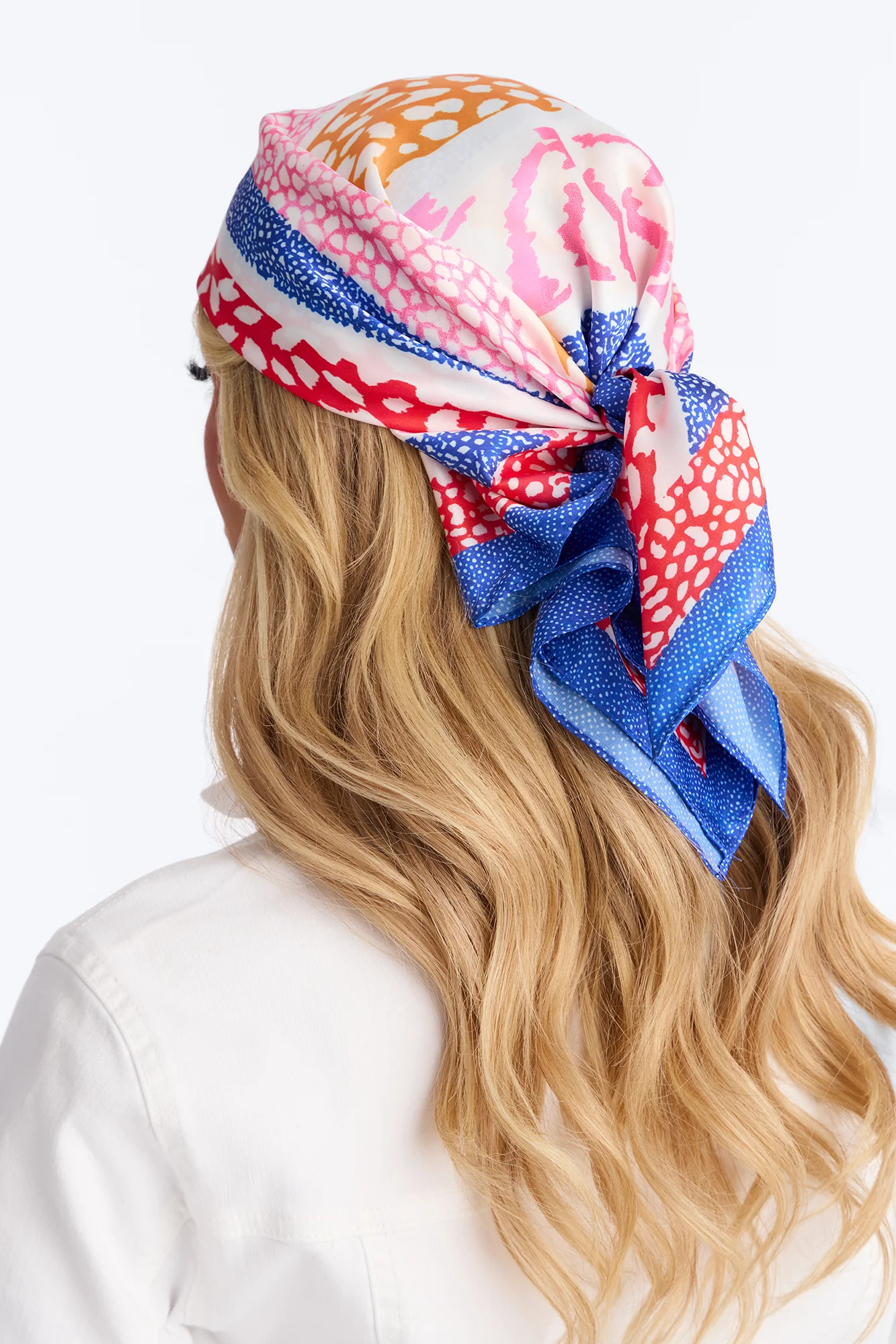 Different Breed Head Scarf - Pink/combo
