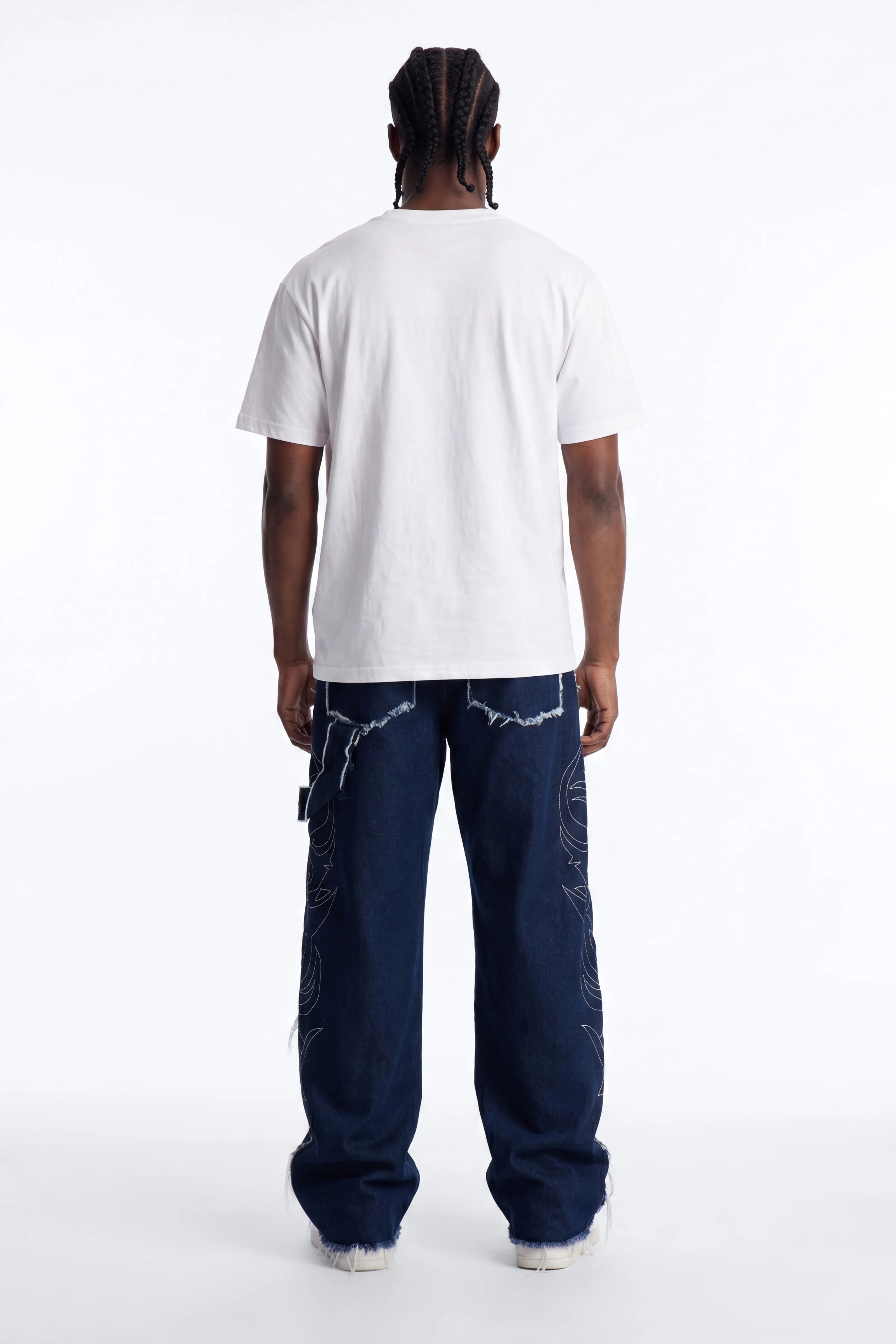 Downtown Riot Baggy Jean - Dark Wash - Image 4
