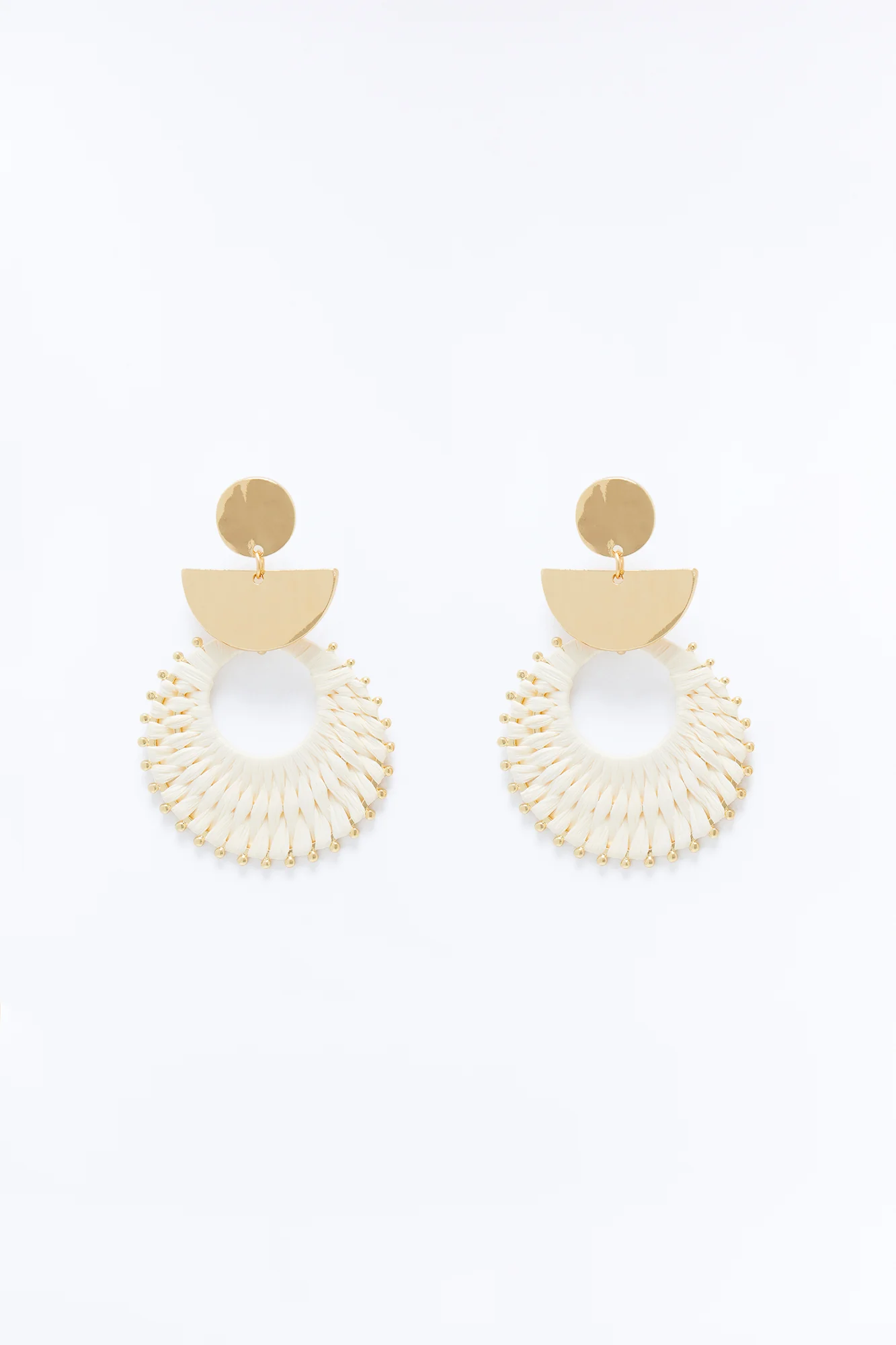 Driftwood Tropic Earrings - Ivory/combo - Image 3