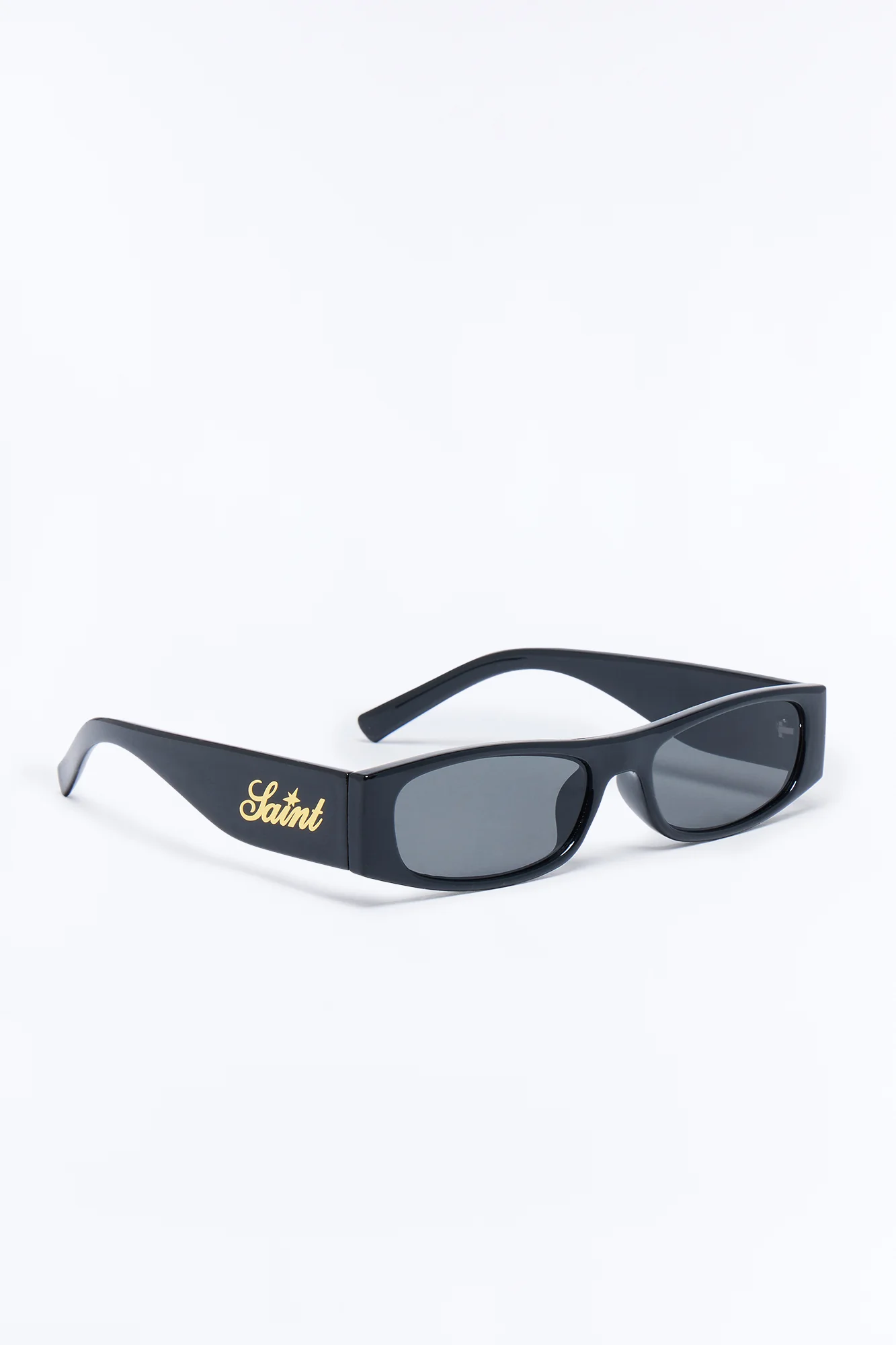 Drip Saint Sunglasses - Black/Gold - Image 4