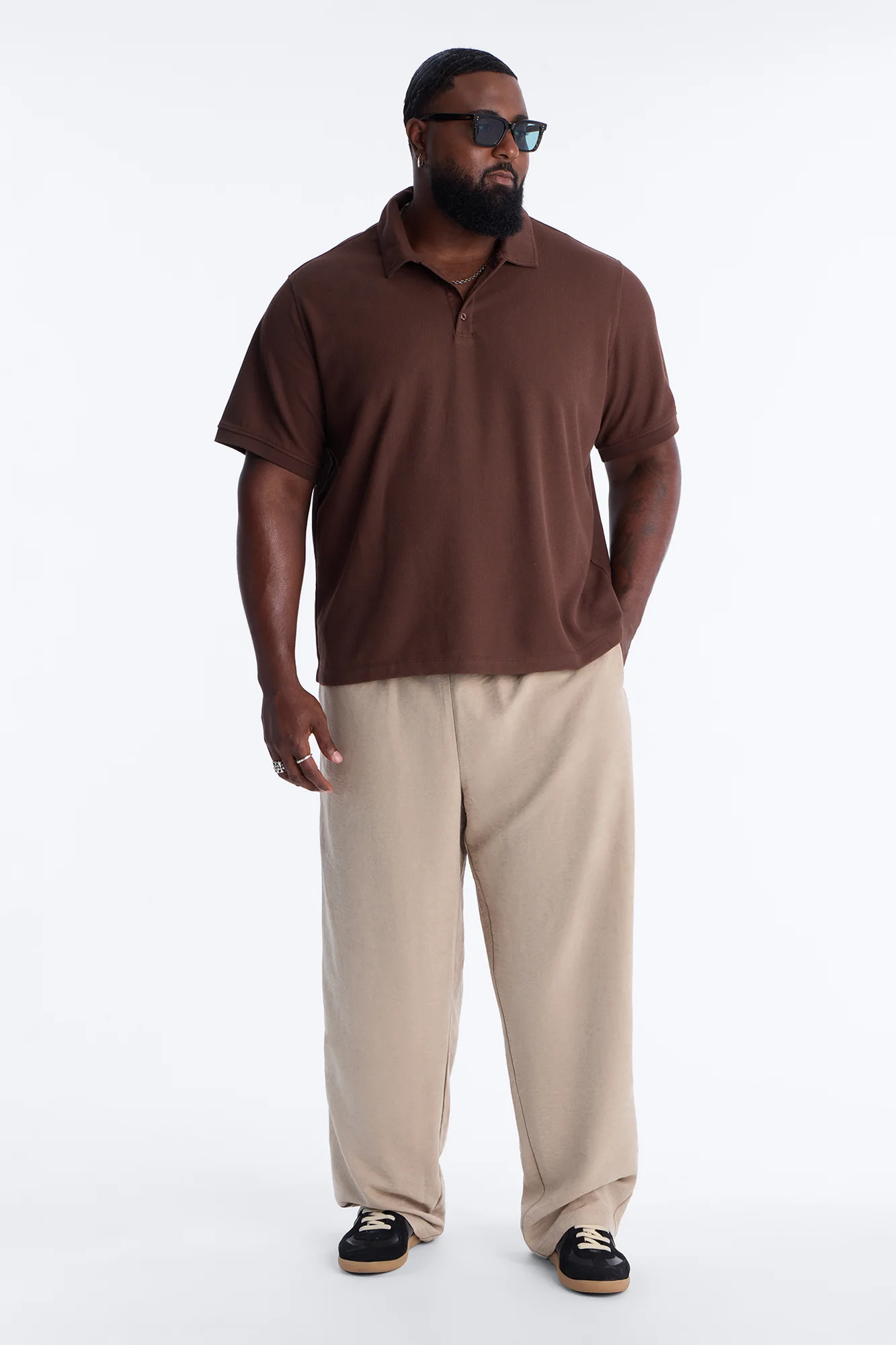 Dune Straight Leg Pant - Taupe - Image 5