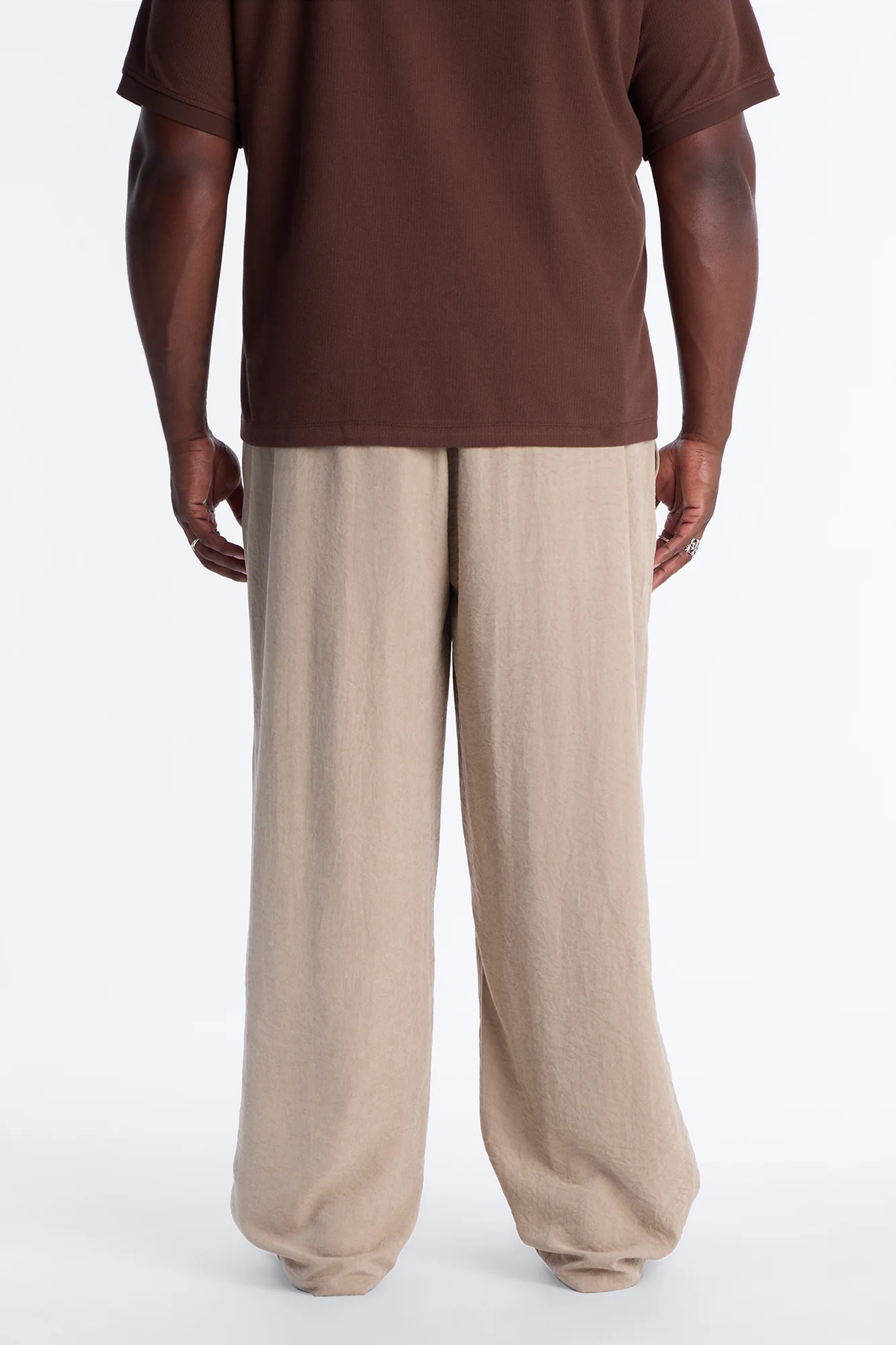Dune Straight Leg Pant - Taupe - Image 7