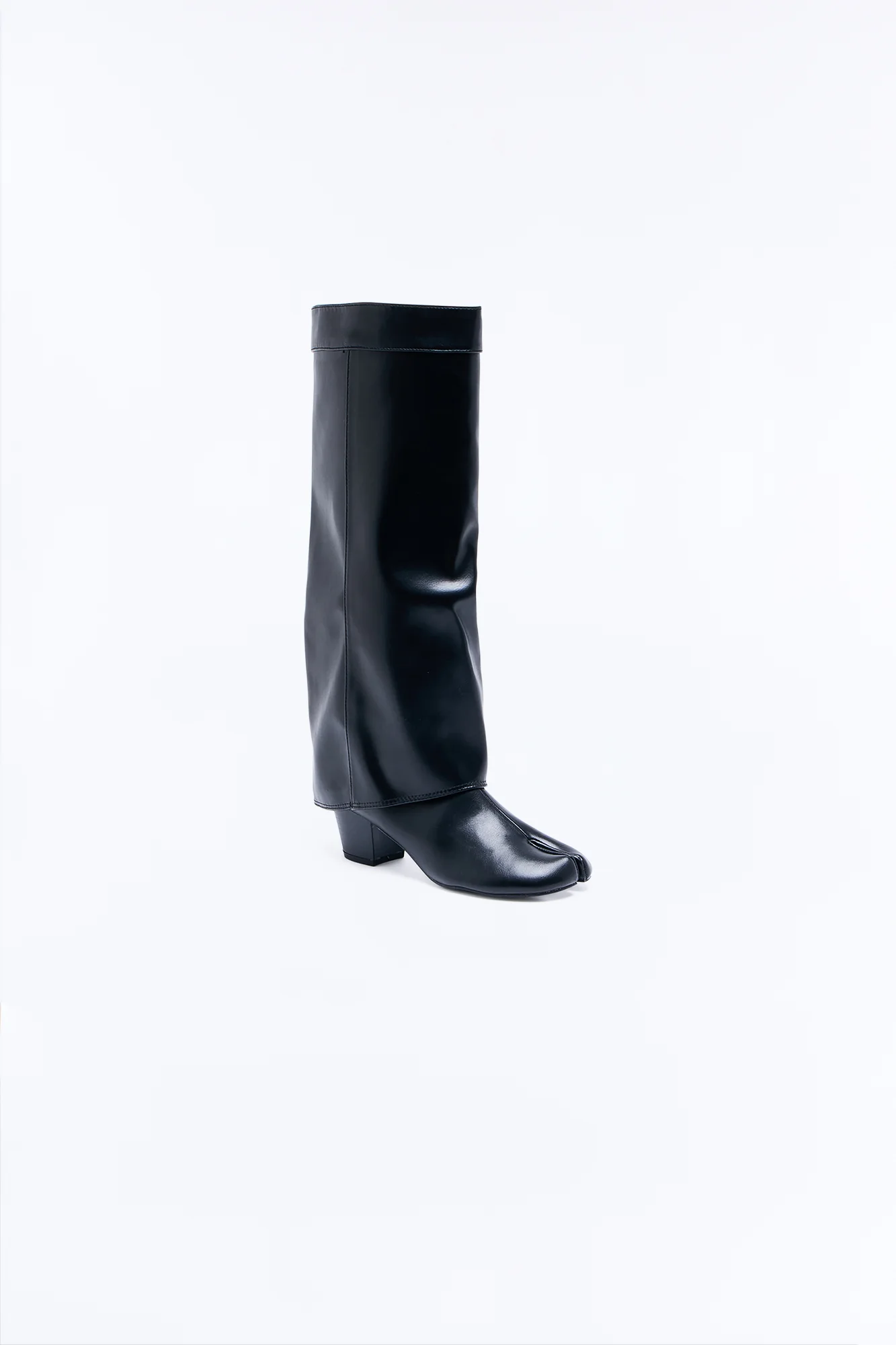 Edna Tabi Overlay Boots - Black - Image 4