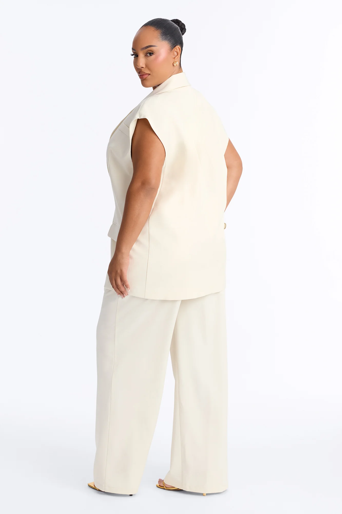 Effortless Energy Pant Set - Ivory - Image 8