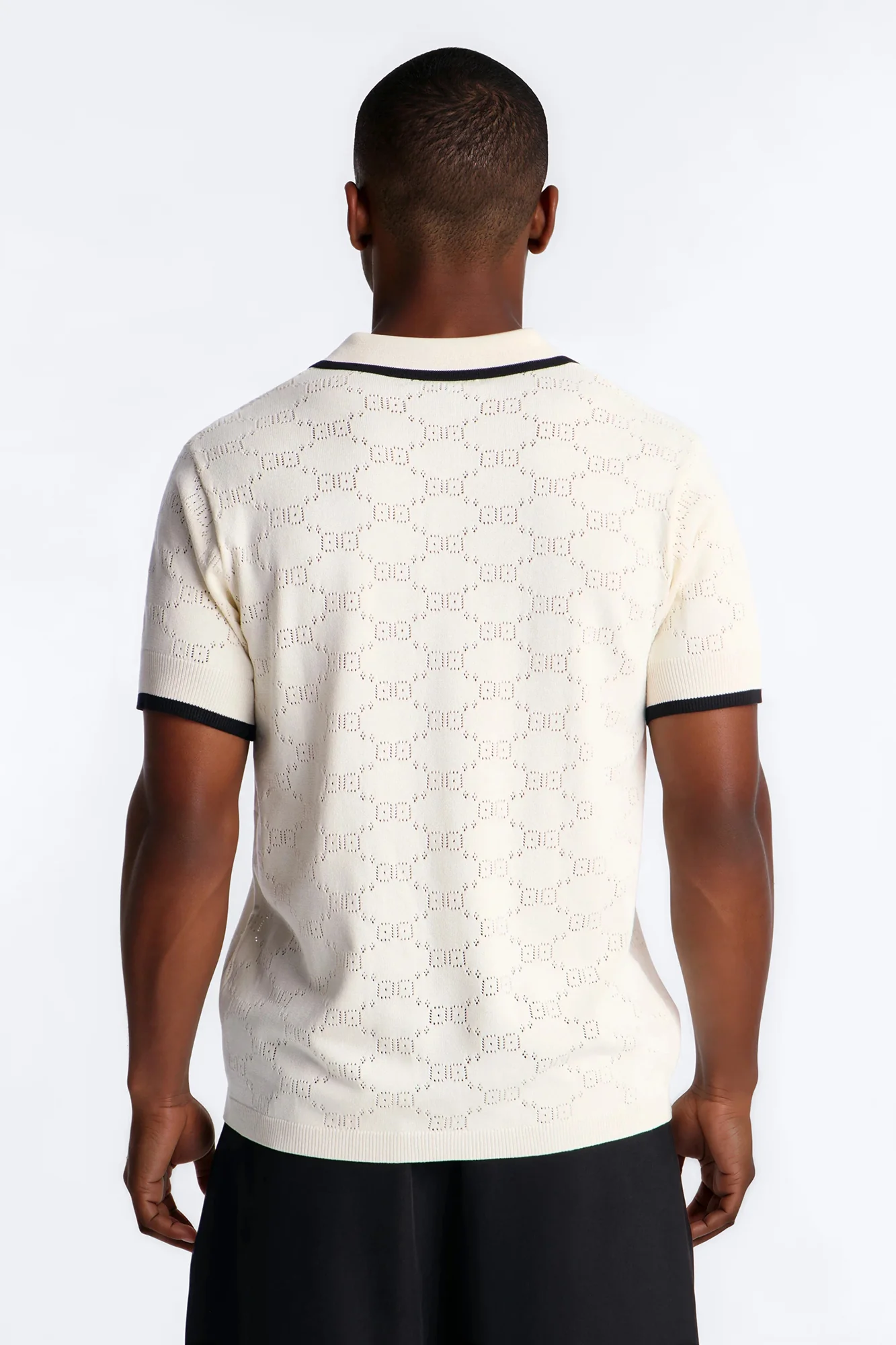 Elegant Lance Polo - Cream - Image 4
