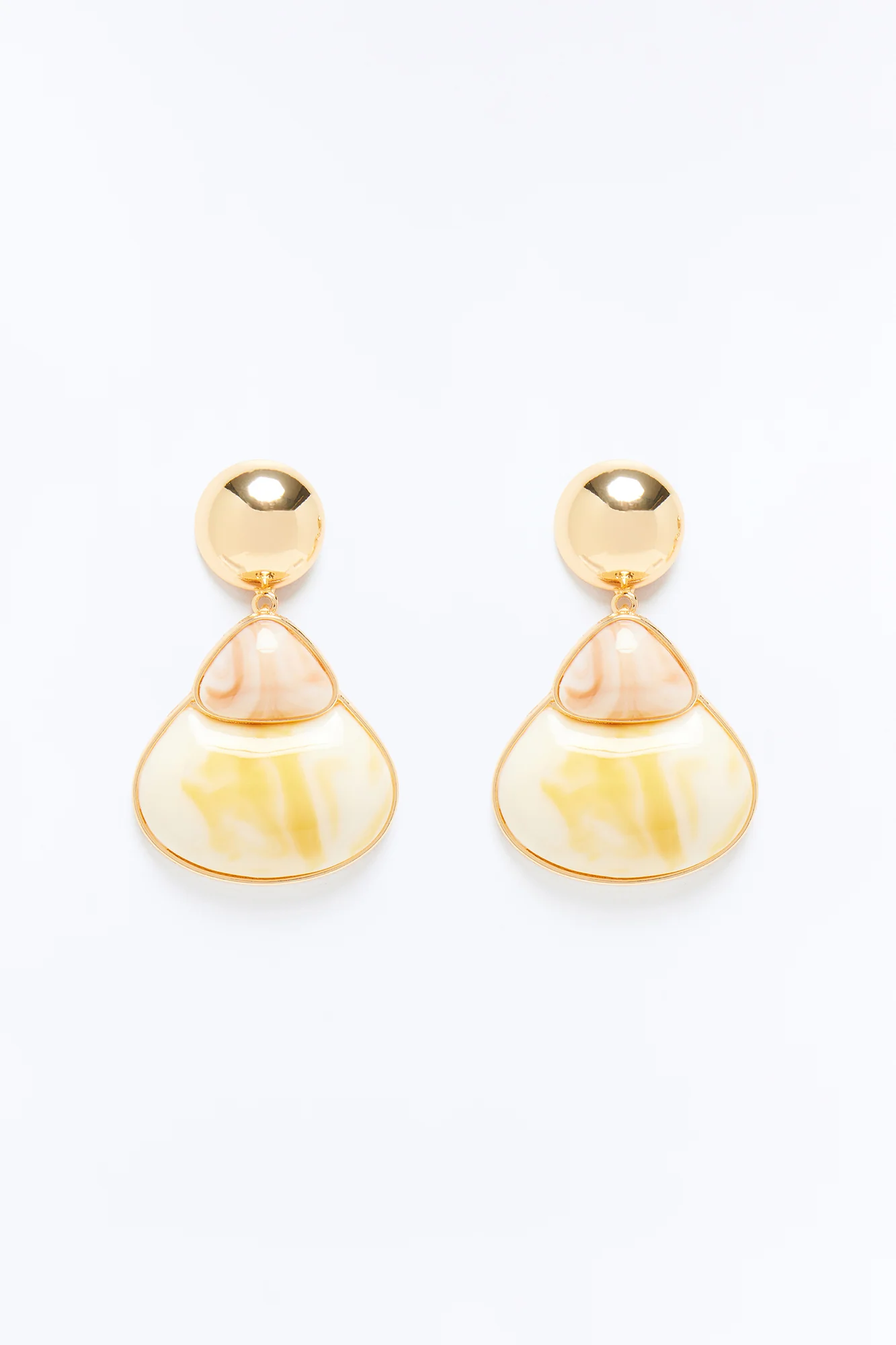 Encourage Them Jeweled Drop Earrings - Gold/combo - Image 3