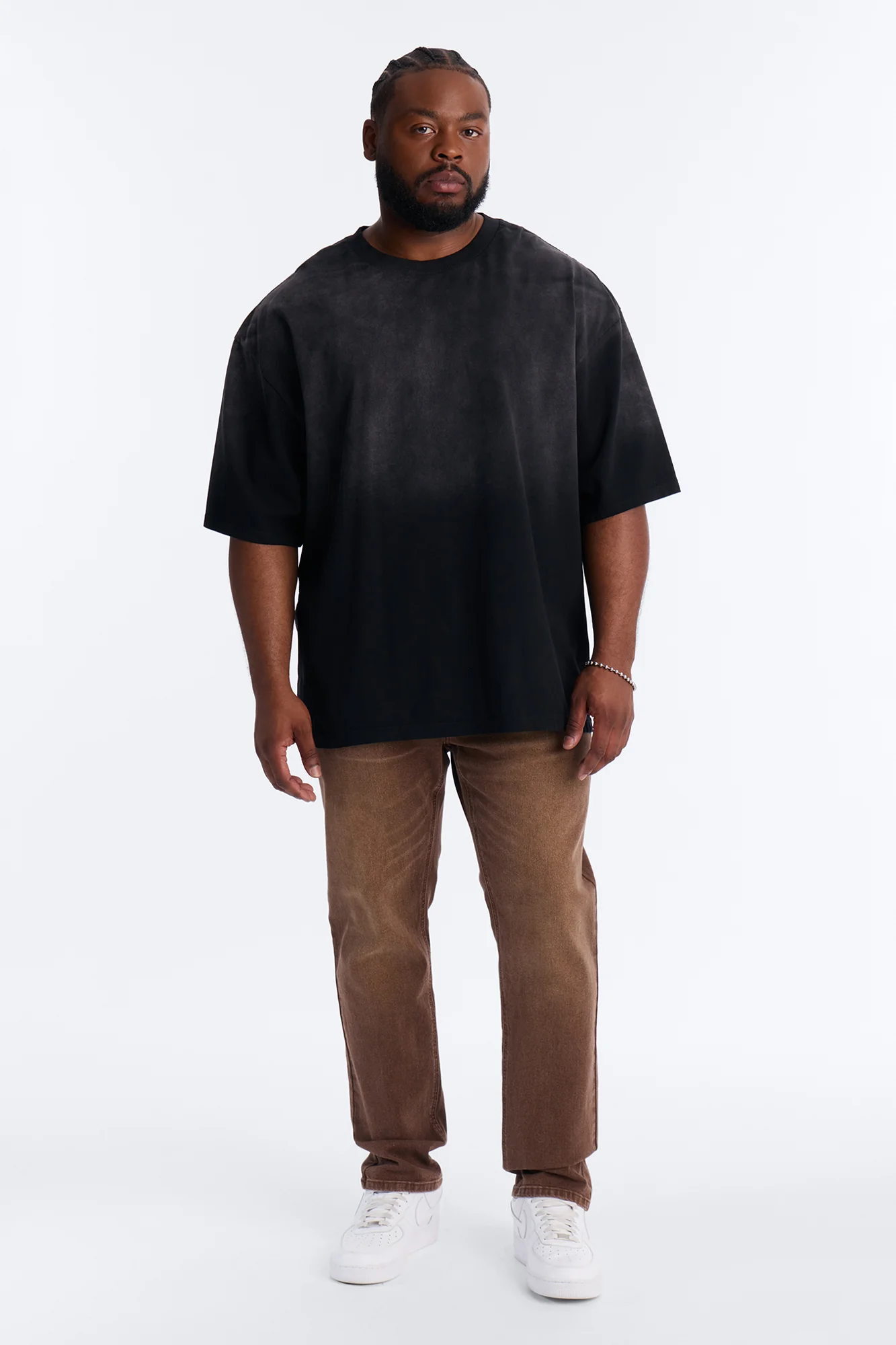 Essential Hue Slim Stretch Jean - Brown - Image 6