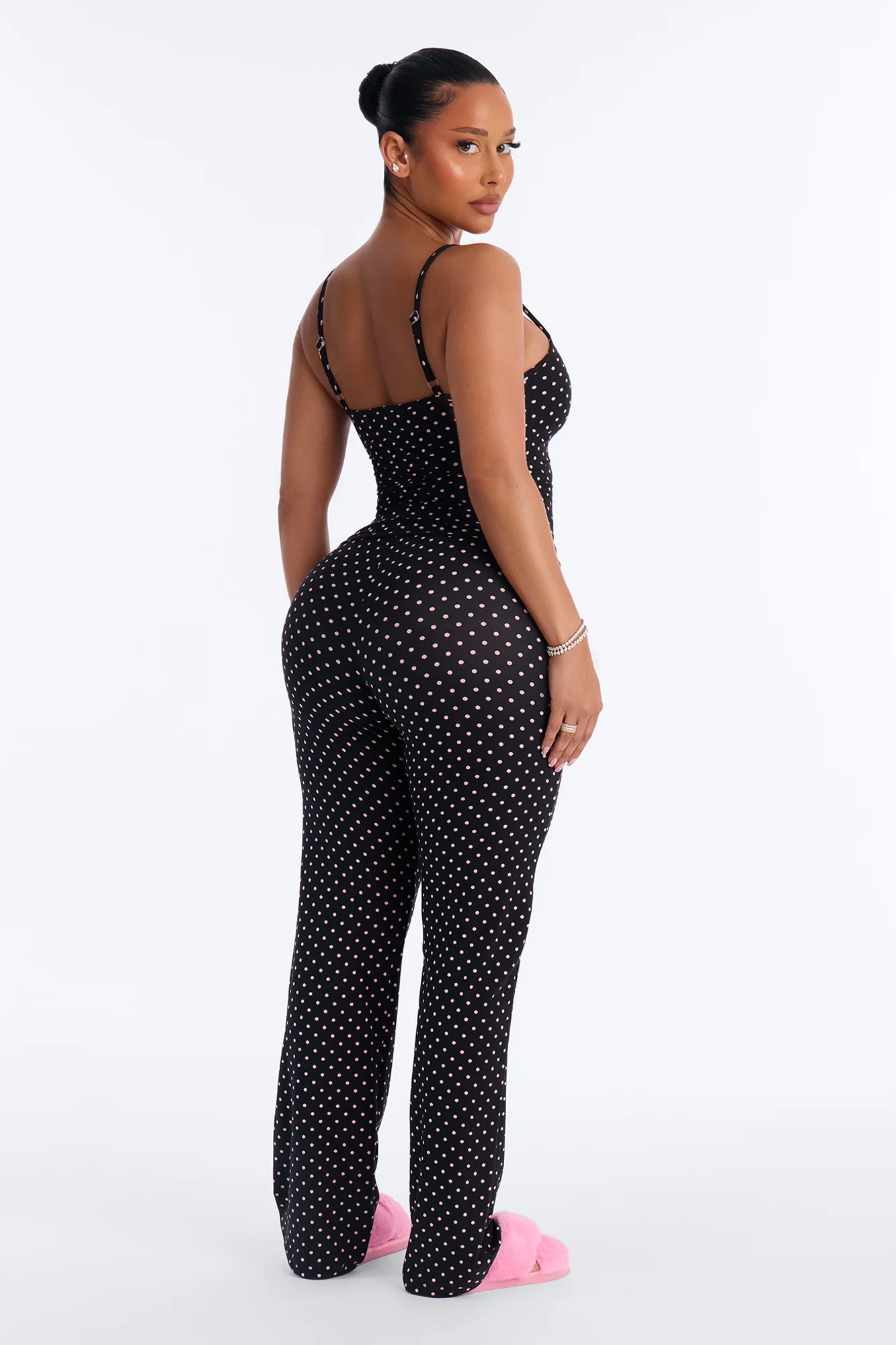 Every Moment 2pc PJ Pant Set - Black/combo - Image 4