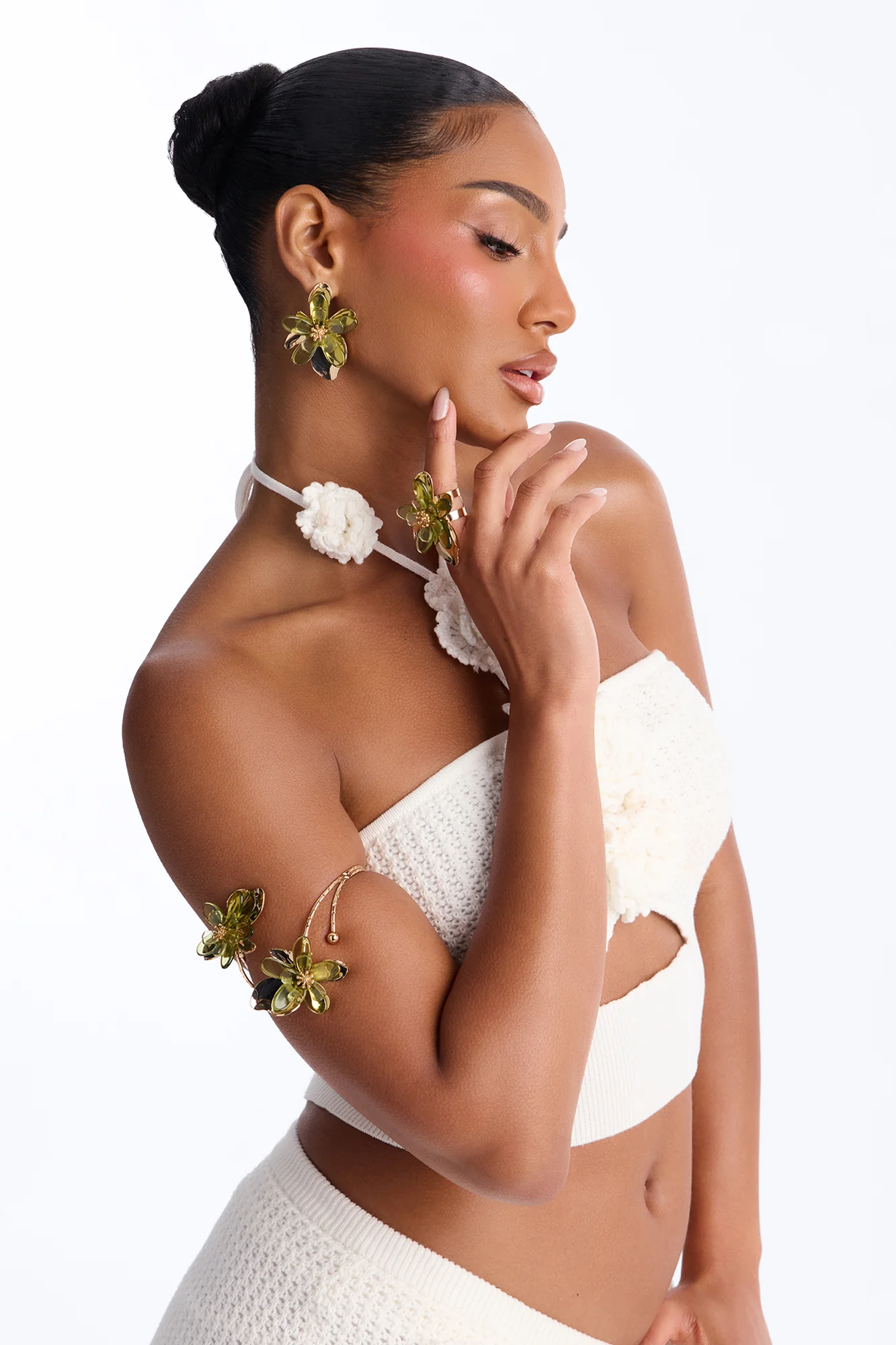 Everything To Me 3 Piece Set - Gold/Green - Image 2