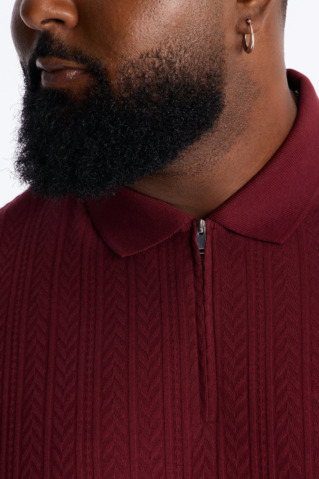 Fairway Short Sleeve Polo - Wine - Image 7