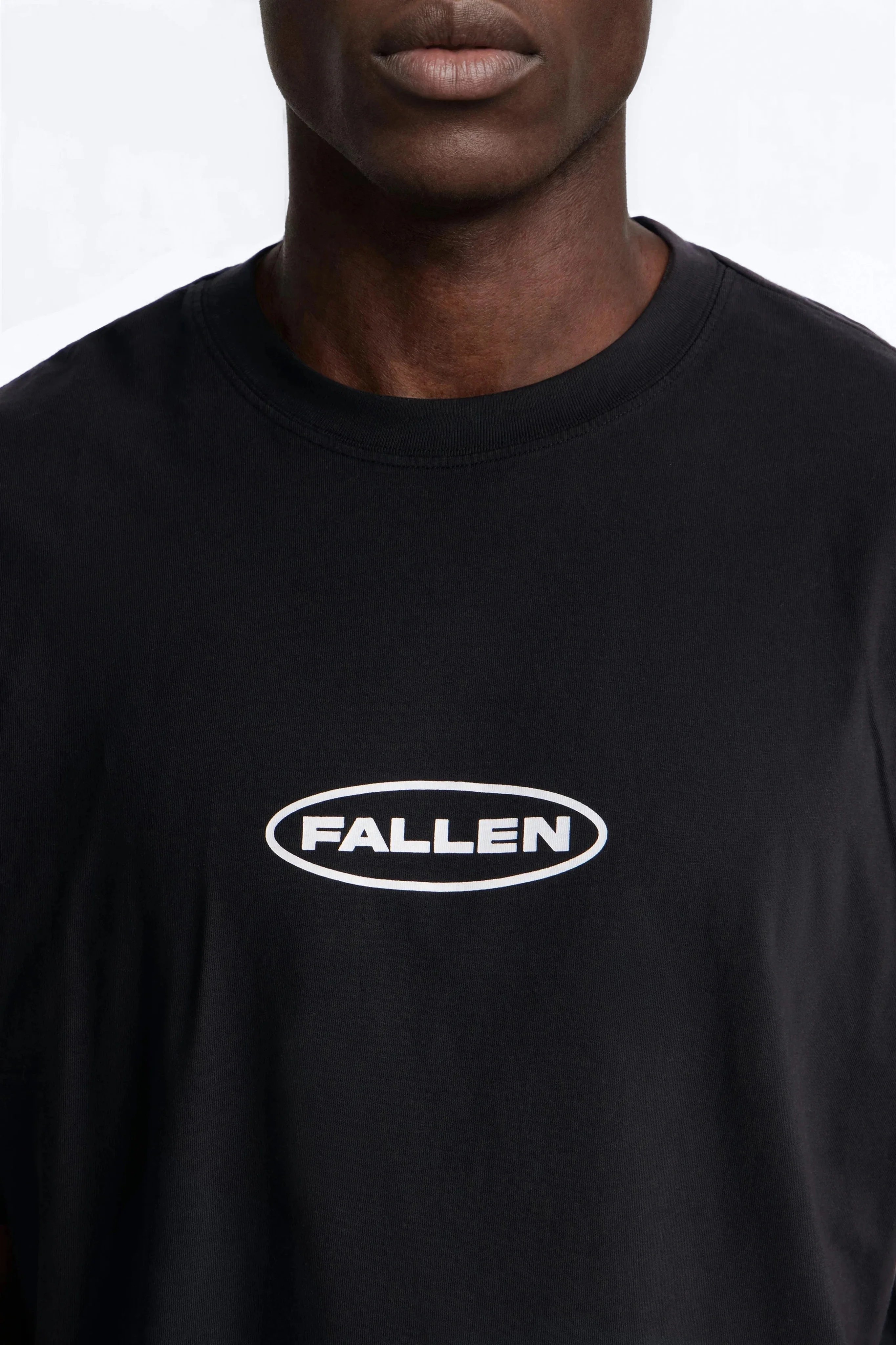 Fallen But Not Lost Oversized Short Sleeve Tee - Black Wash - Image 4
