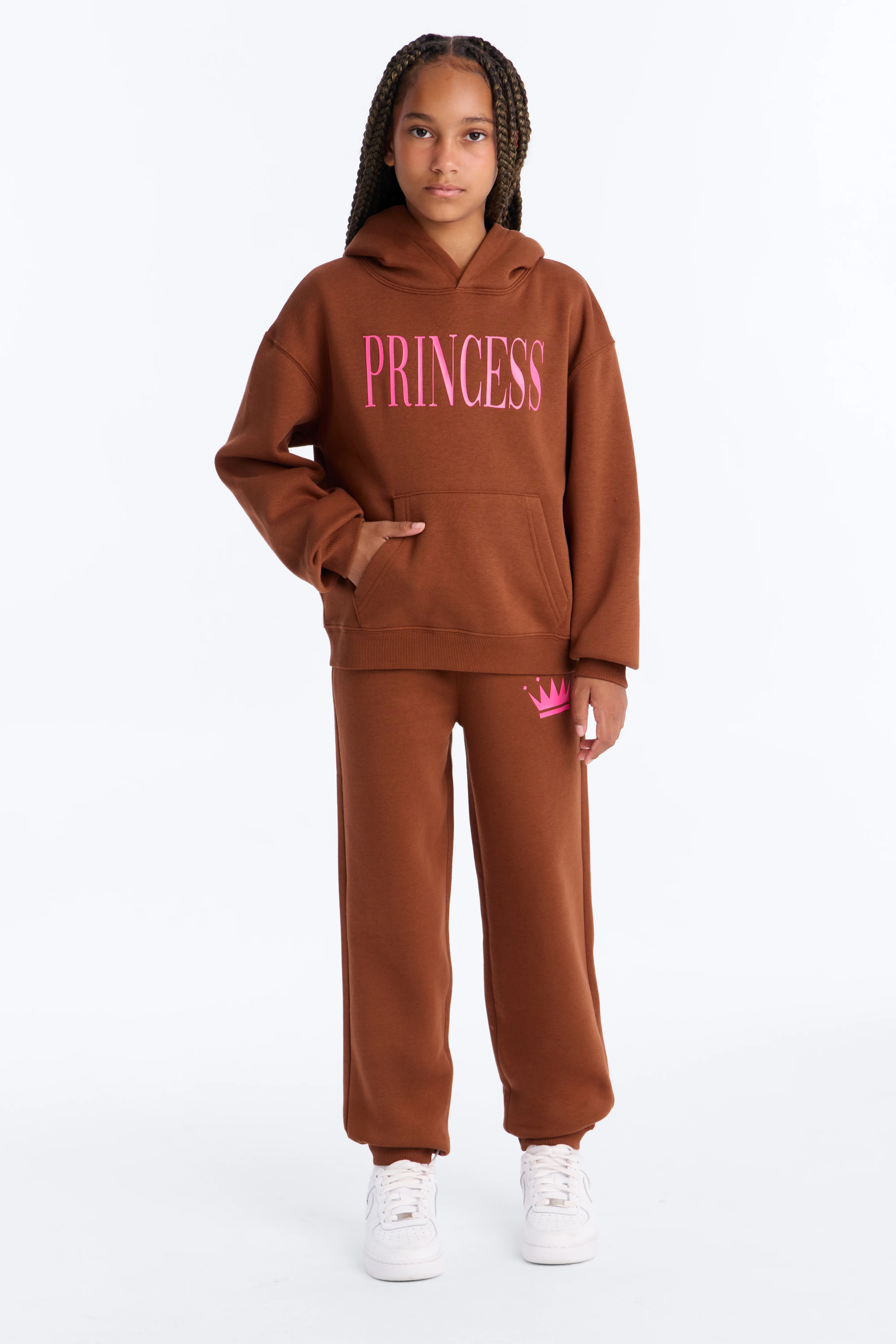 Family Goals Mini Princess Jogger - Brown