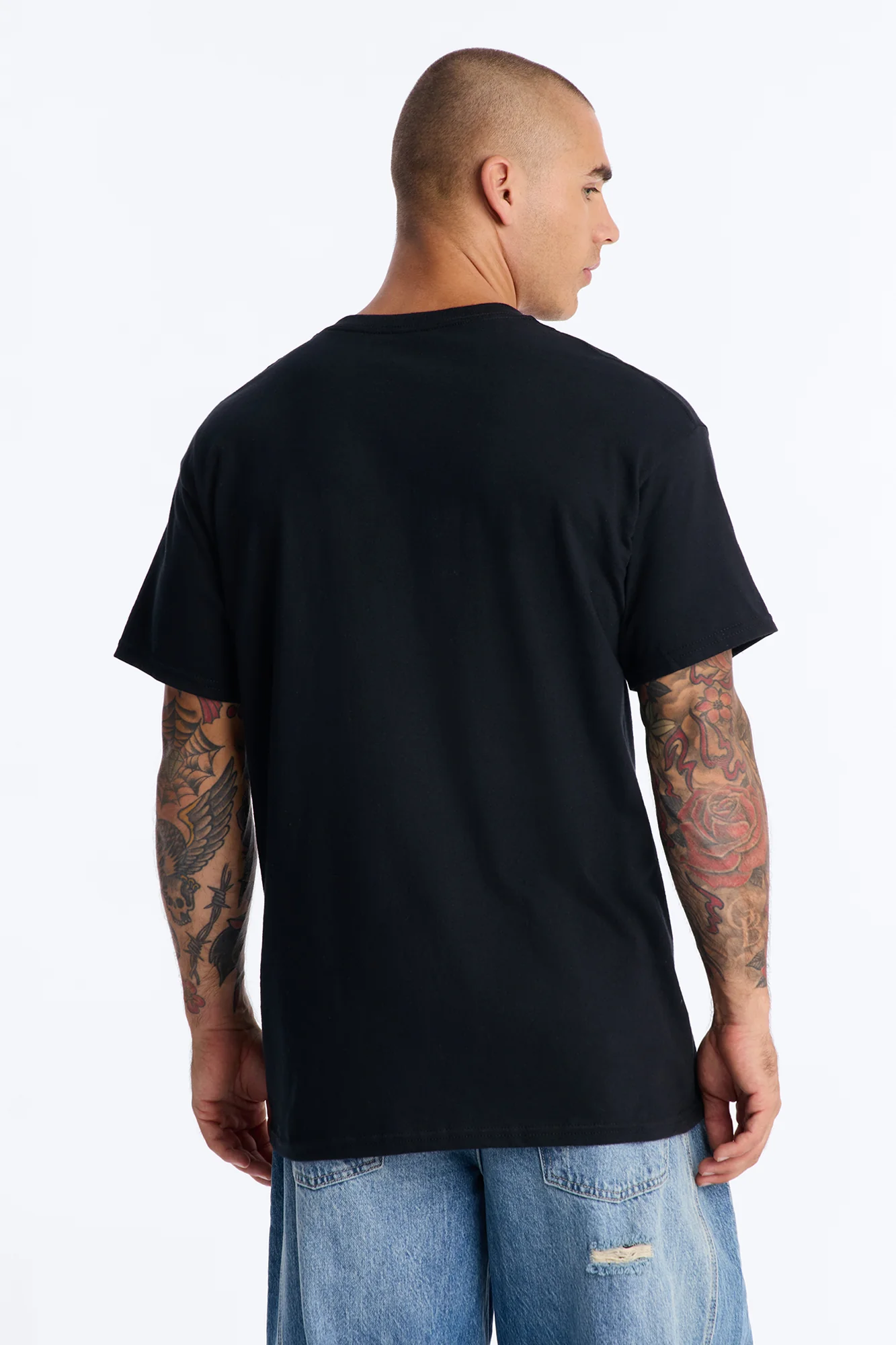 Fast Ride Fast Life Short Sleeve Tee - Black - Image 4