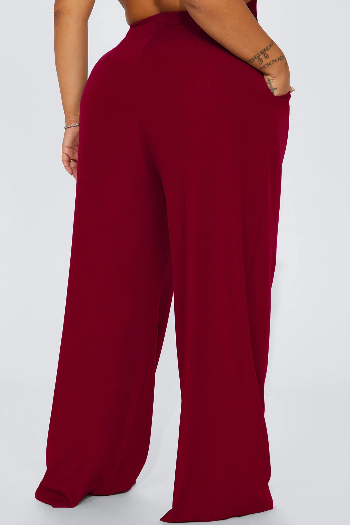 Feeling Focused Trouser - Red - Image 6