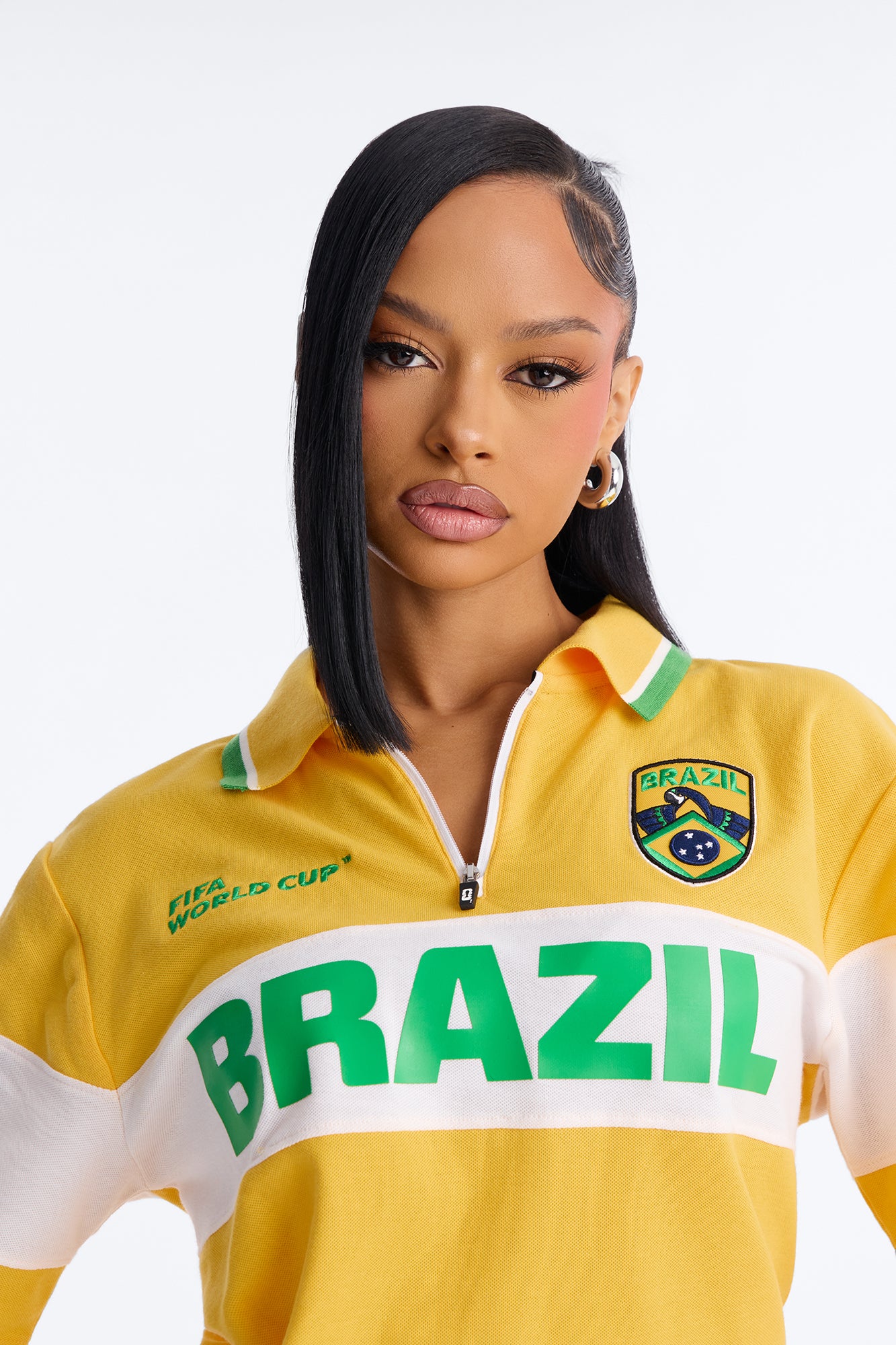 FIFA Brazil Victory Soccer Polo - Yellow - Image 3