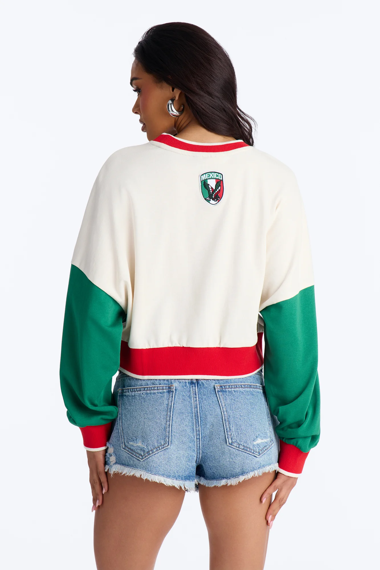 FIFA Mexico World Class Cropped Sweatshirt - Multi Color - Image 4