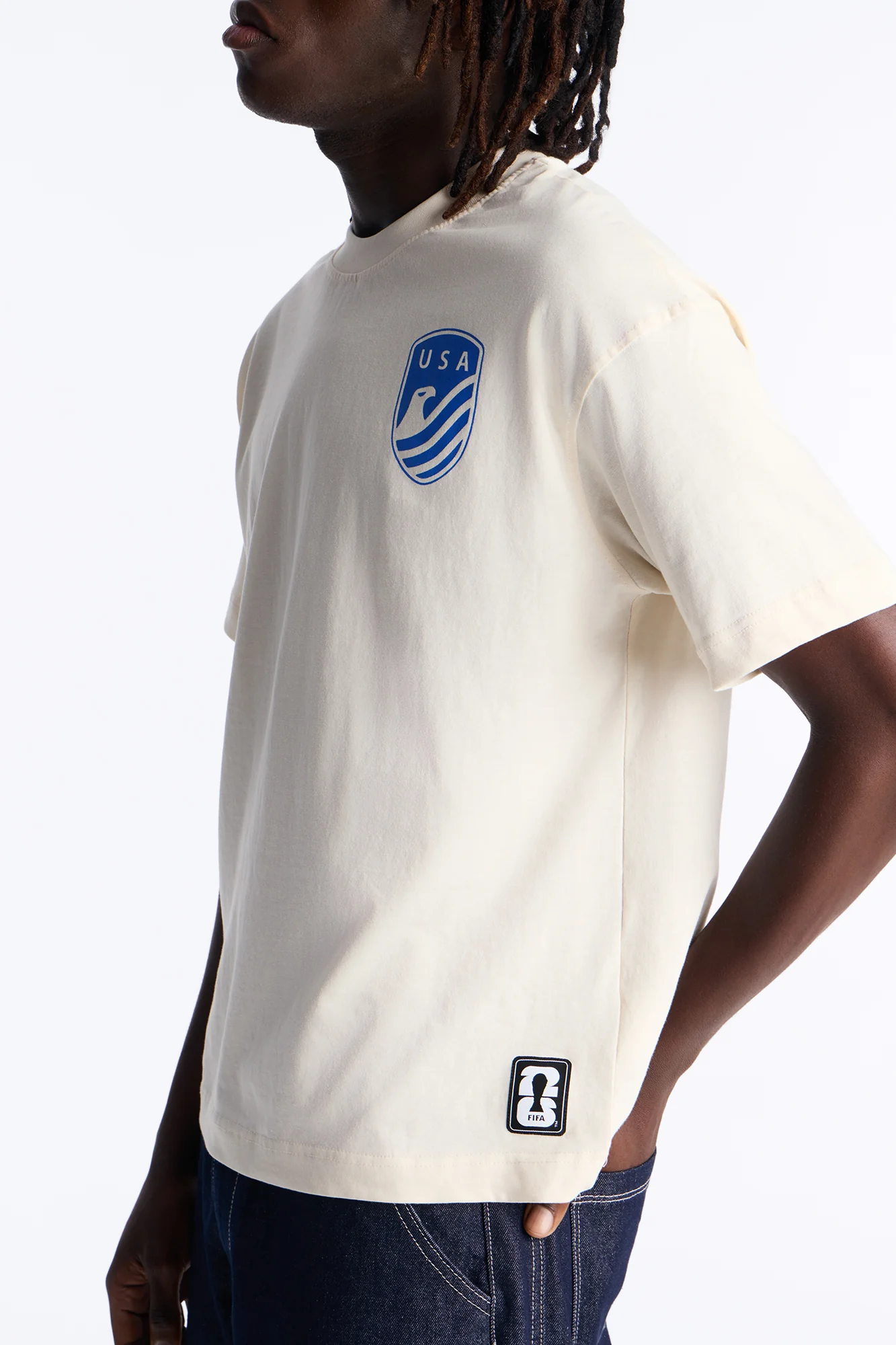 FIFA World Cup USA Short Sleeve Tee - Cream - Image 3