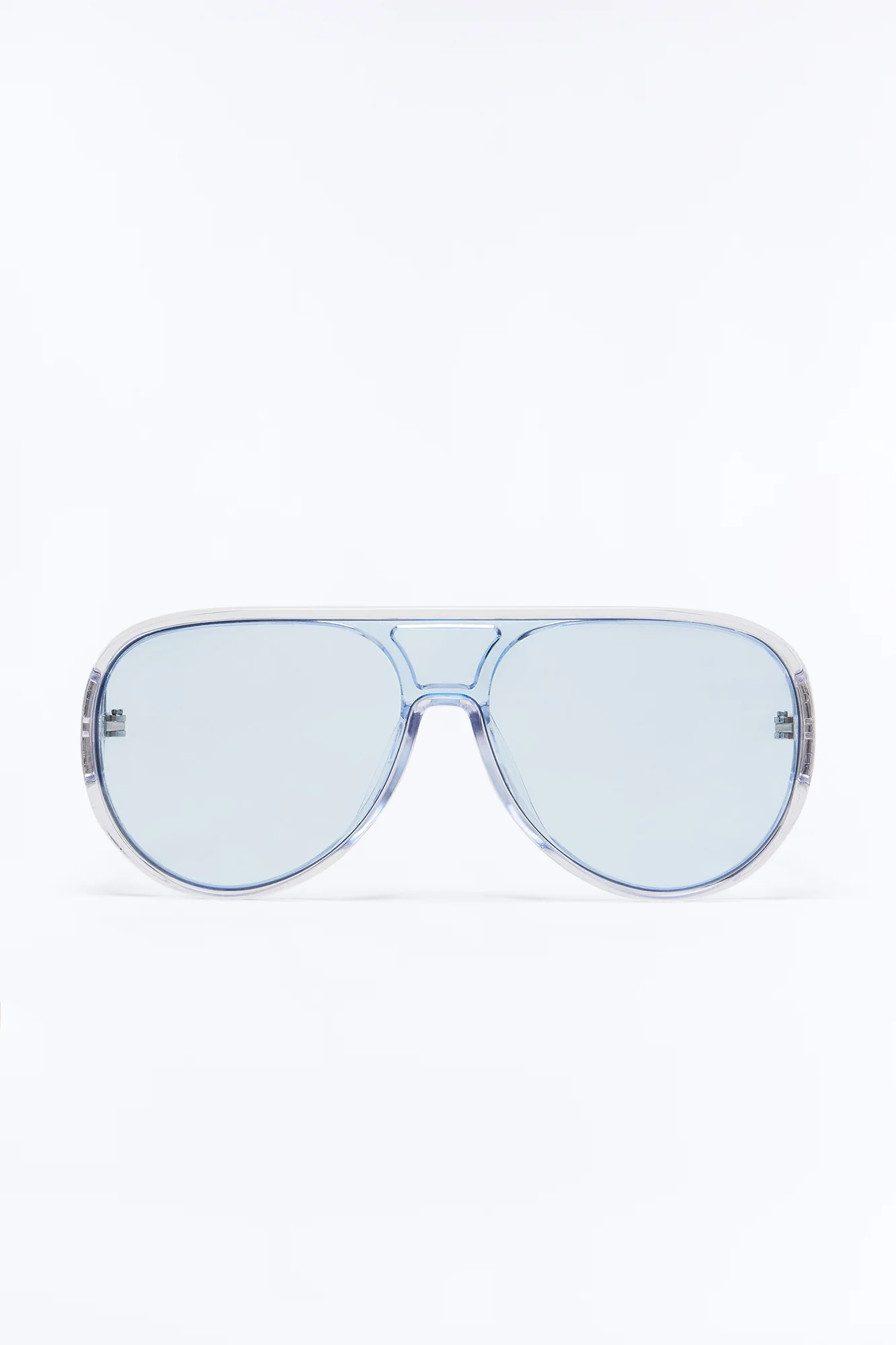 Find My Way Aviator Sunglasses - Blue - Image 3