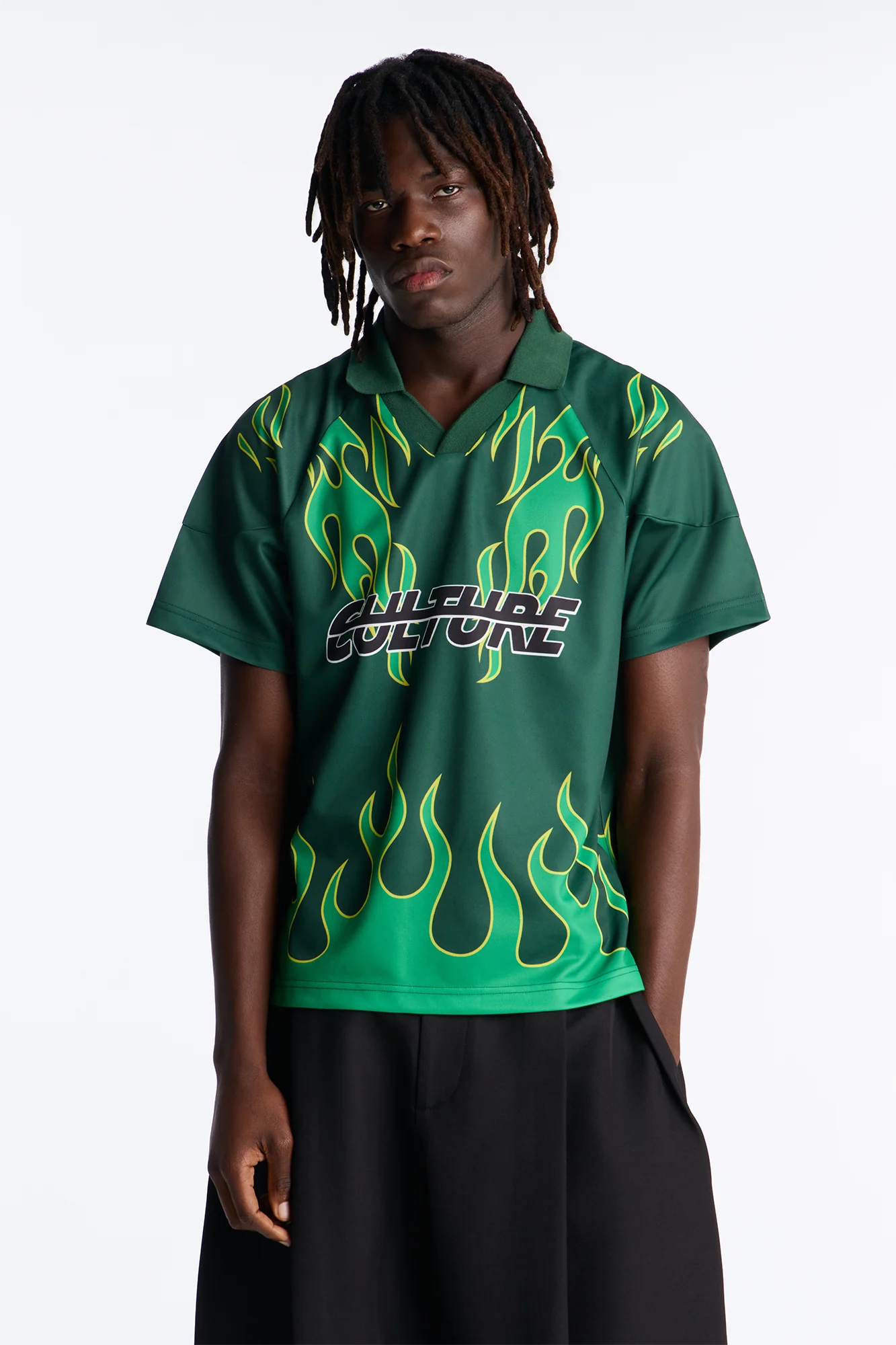 Fire Culture League Soccer Jersey - Green