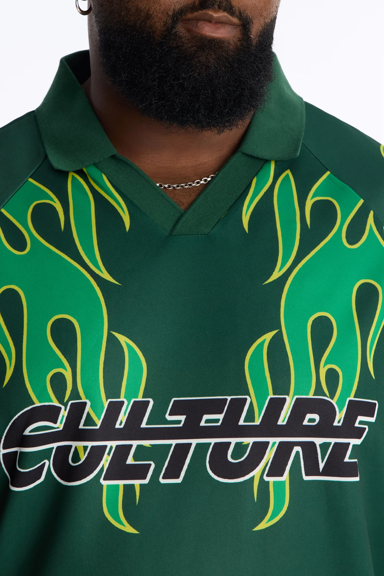 Fire Culture League Soccer Jersey - Green - Image 6