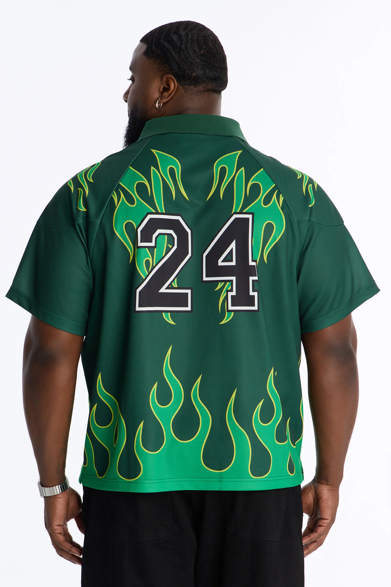 Fire Culture League Soccer Jersey - Green - Image 7