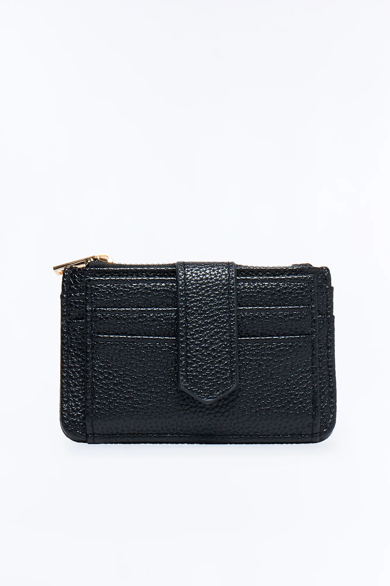 First Impression Faux Leather Cardholder - Black - Image 2