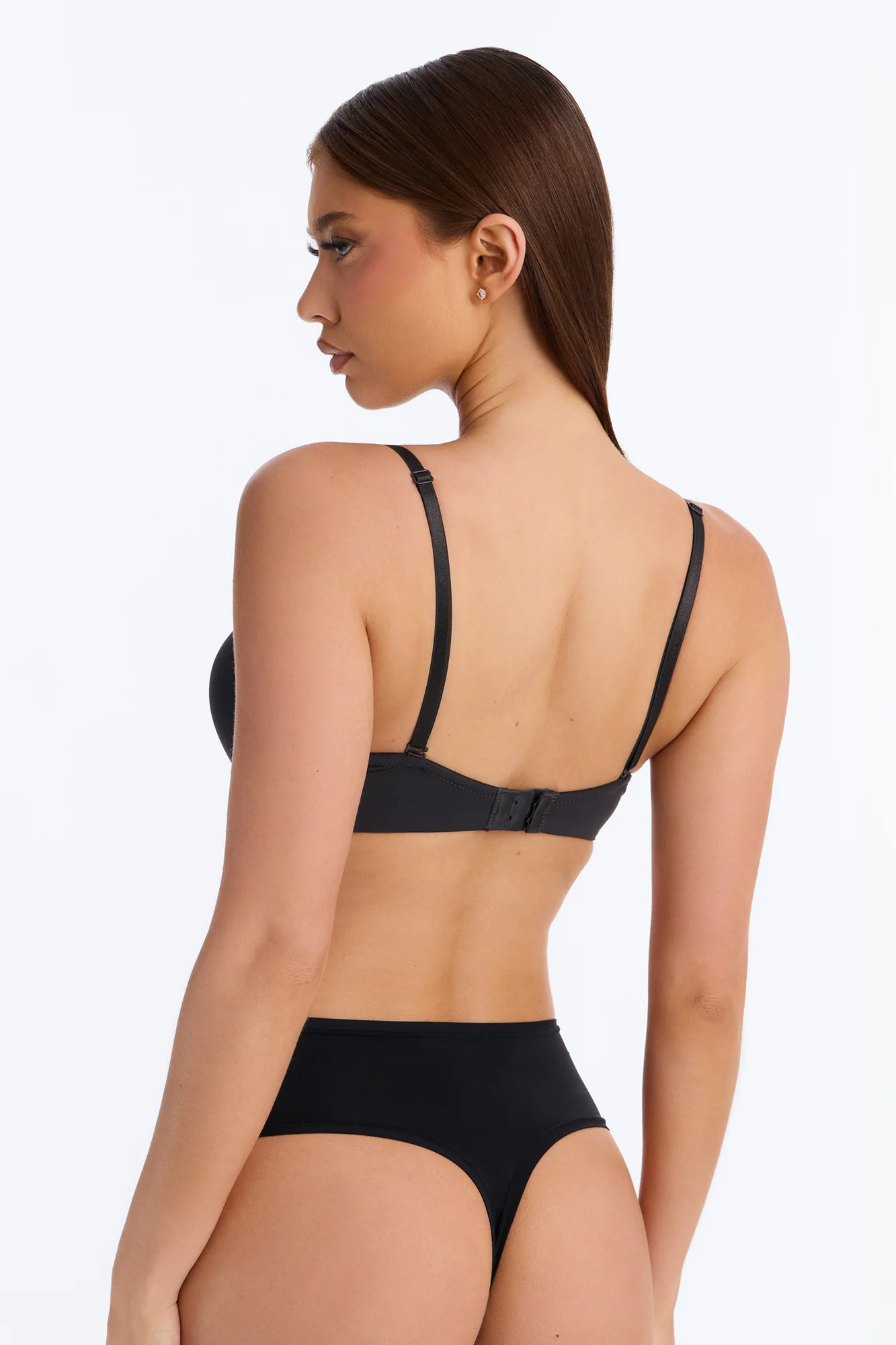 Flexible Fit Extreme Strapless Mulitway Push Up Bra - Black - Image 3