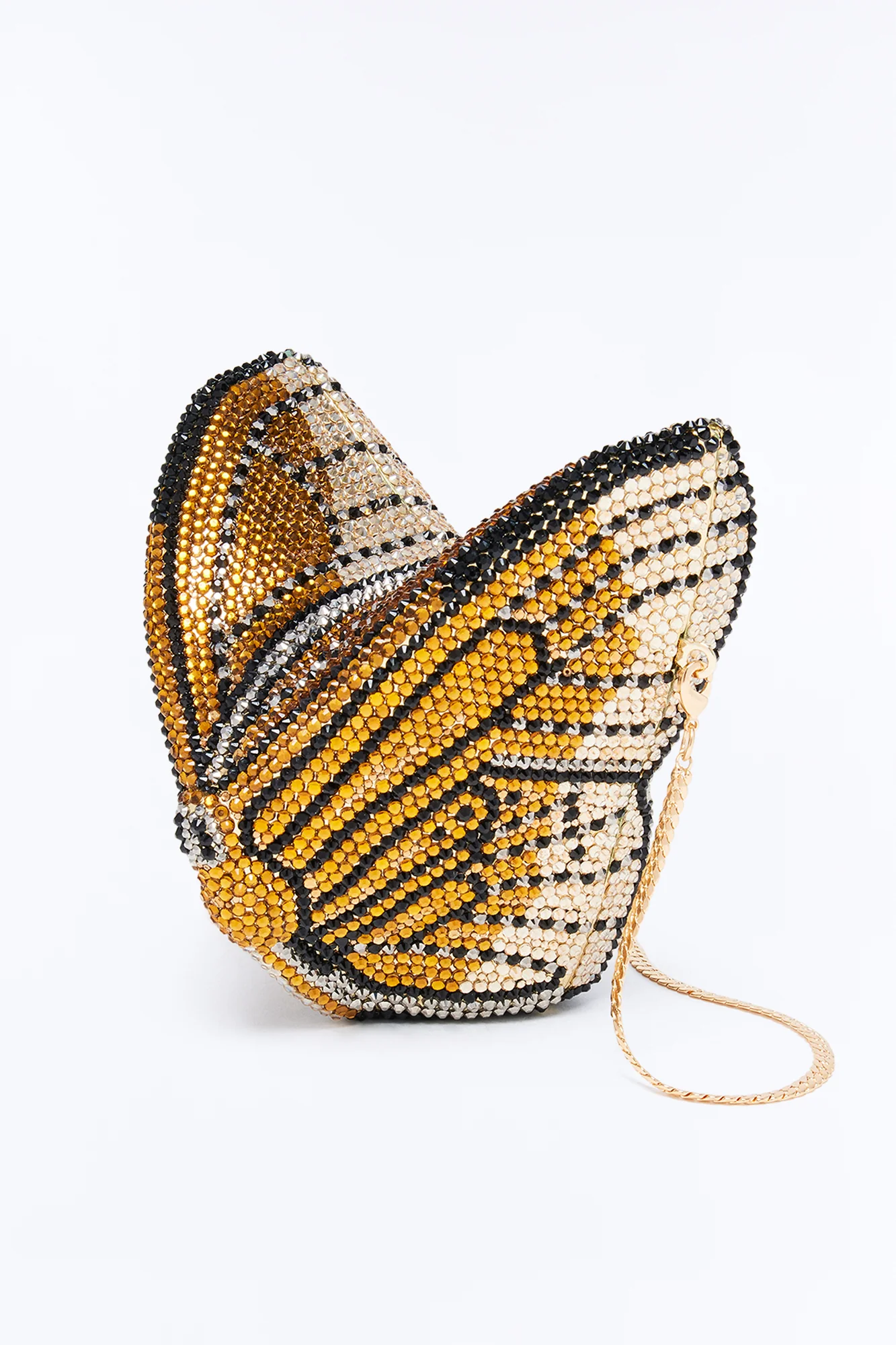 Flutter And Shine Rhinestone Clutch - Multi Color - Image 4