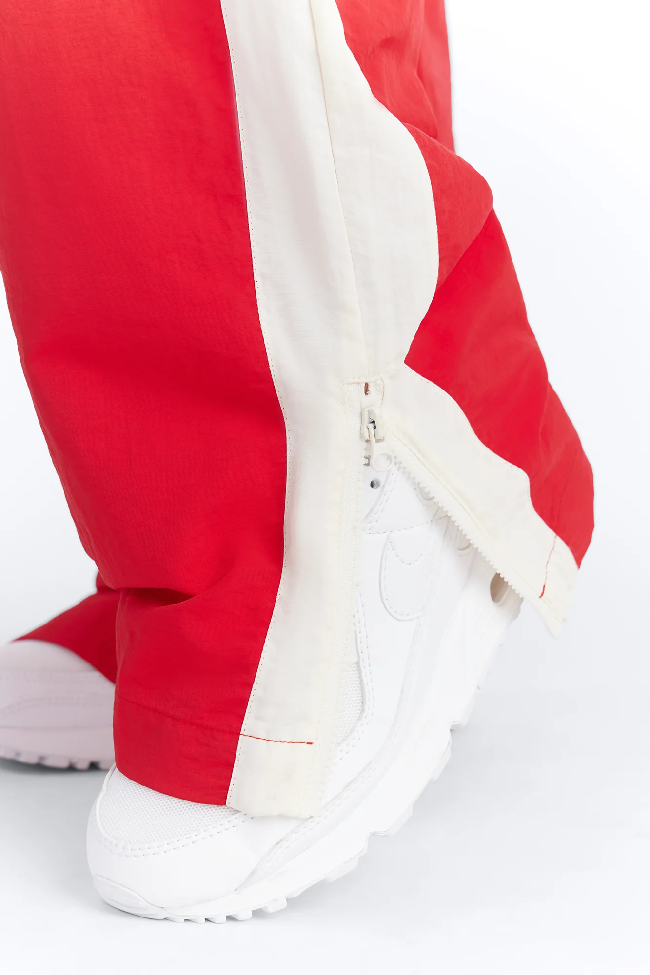 Fly Girl Era Color Block Windbreaker Pant″ - Red - Image 5