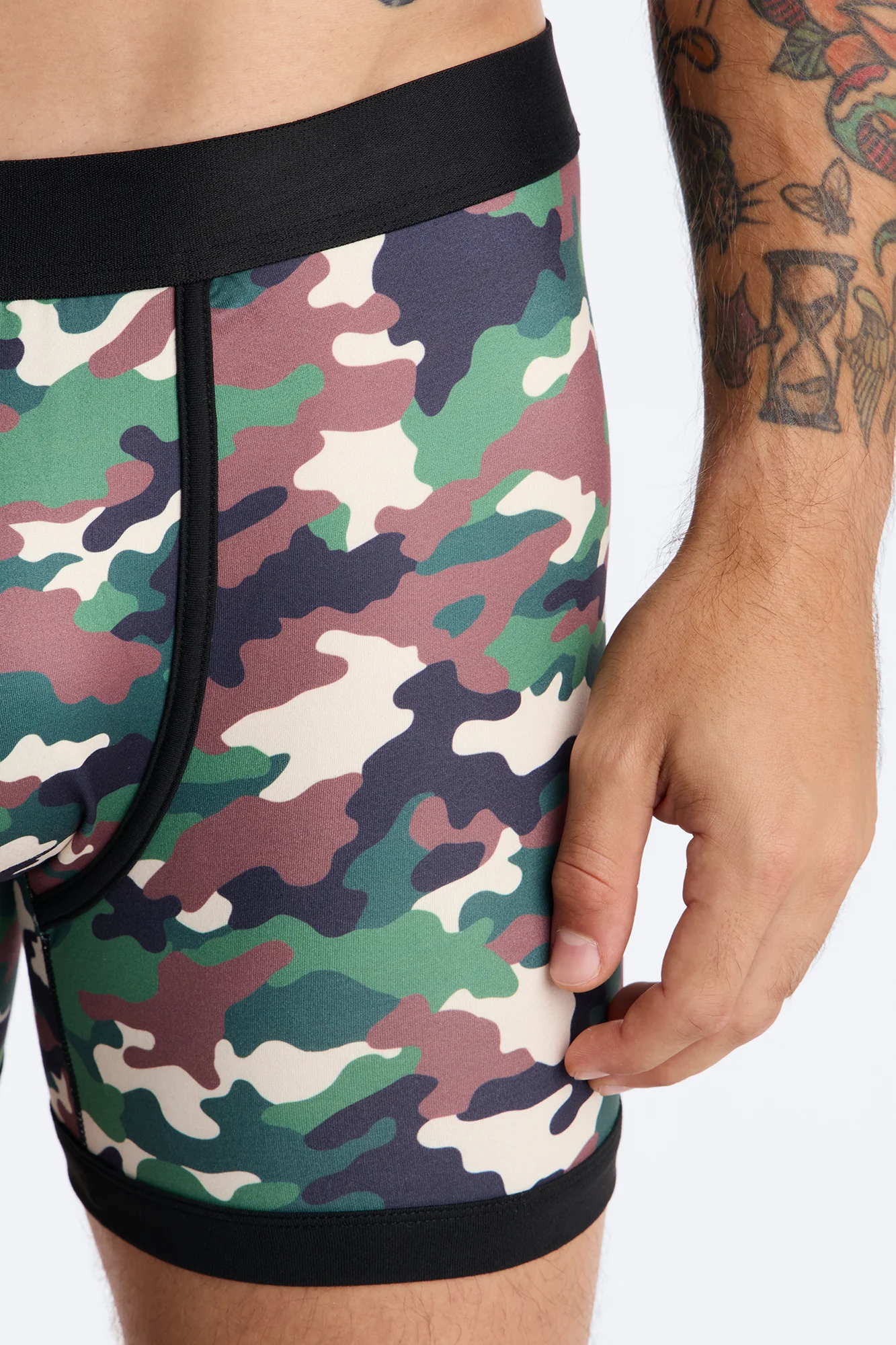 FN Boxer Multi Camo Brief 3 Pack - Camouflage - Image 3