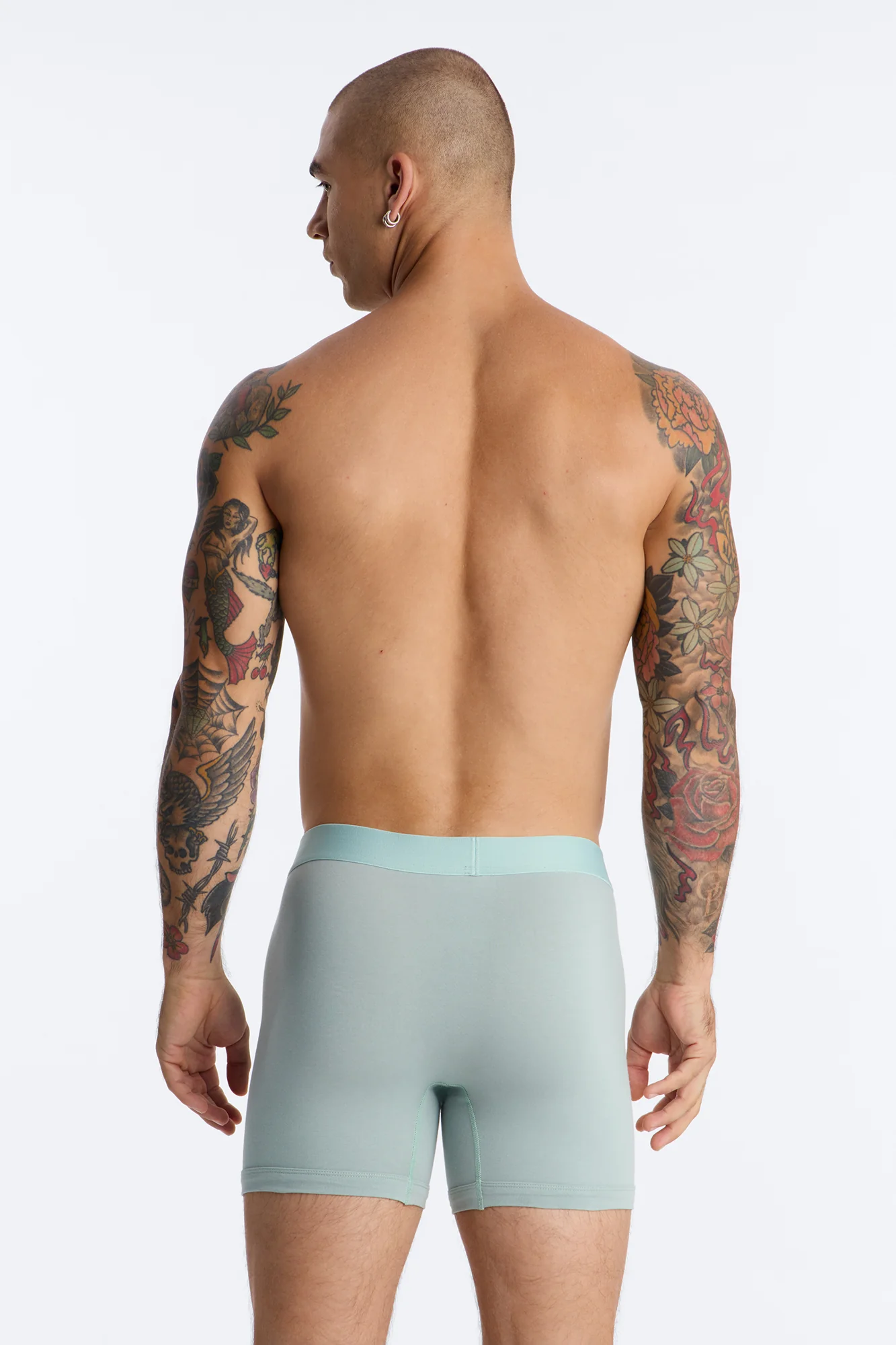 FN Boxer Slate Brief 3 Pack - Sage/combo - Image 4