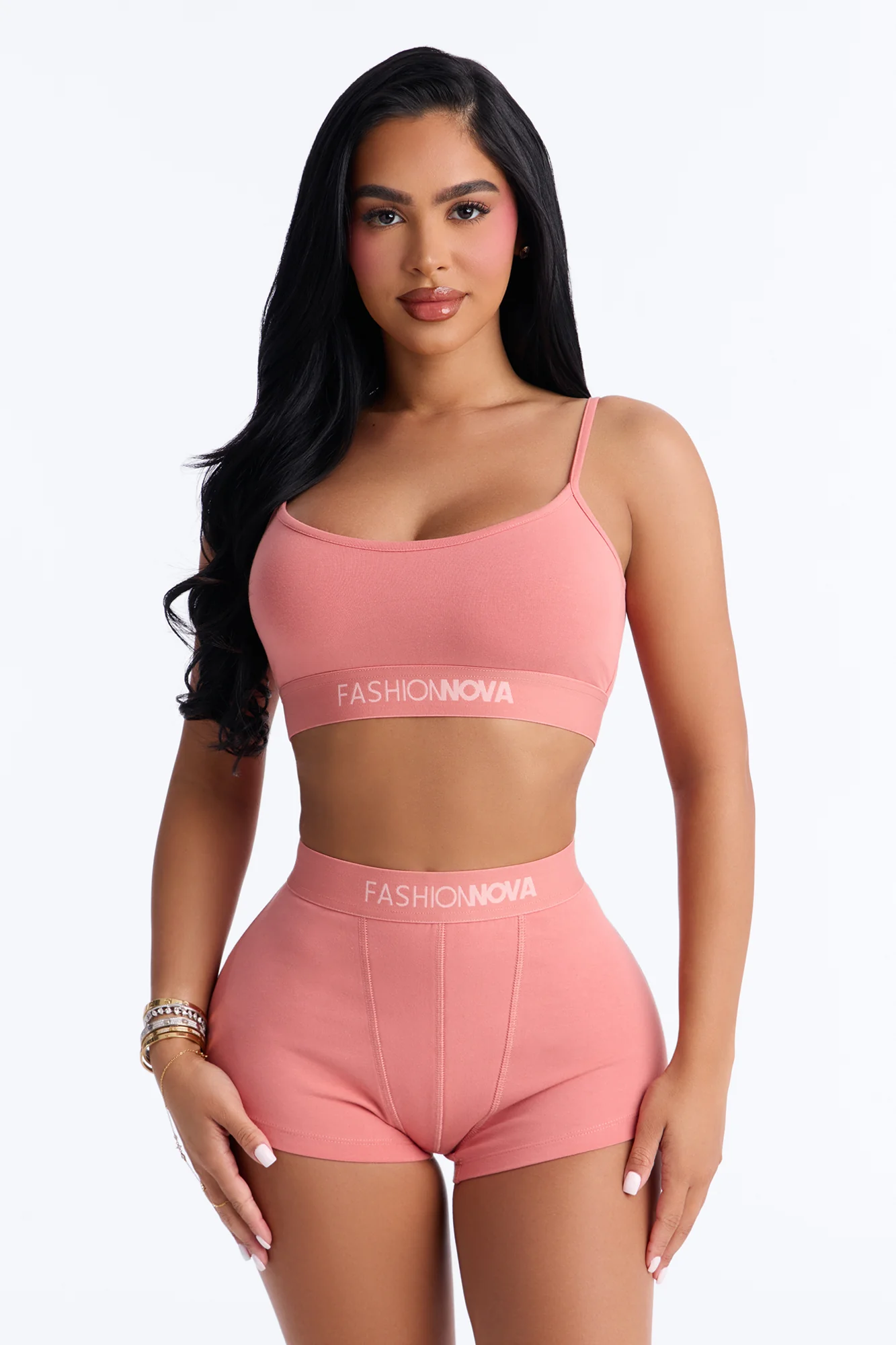 FN Mood Cami And Boxer Set - Terracotta