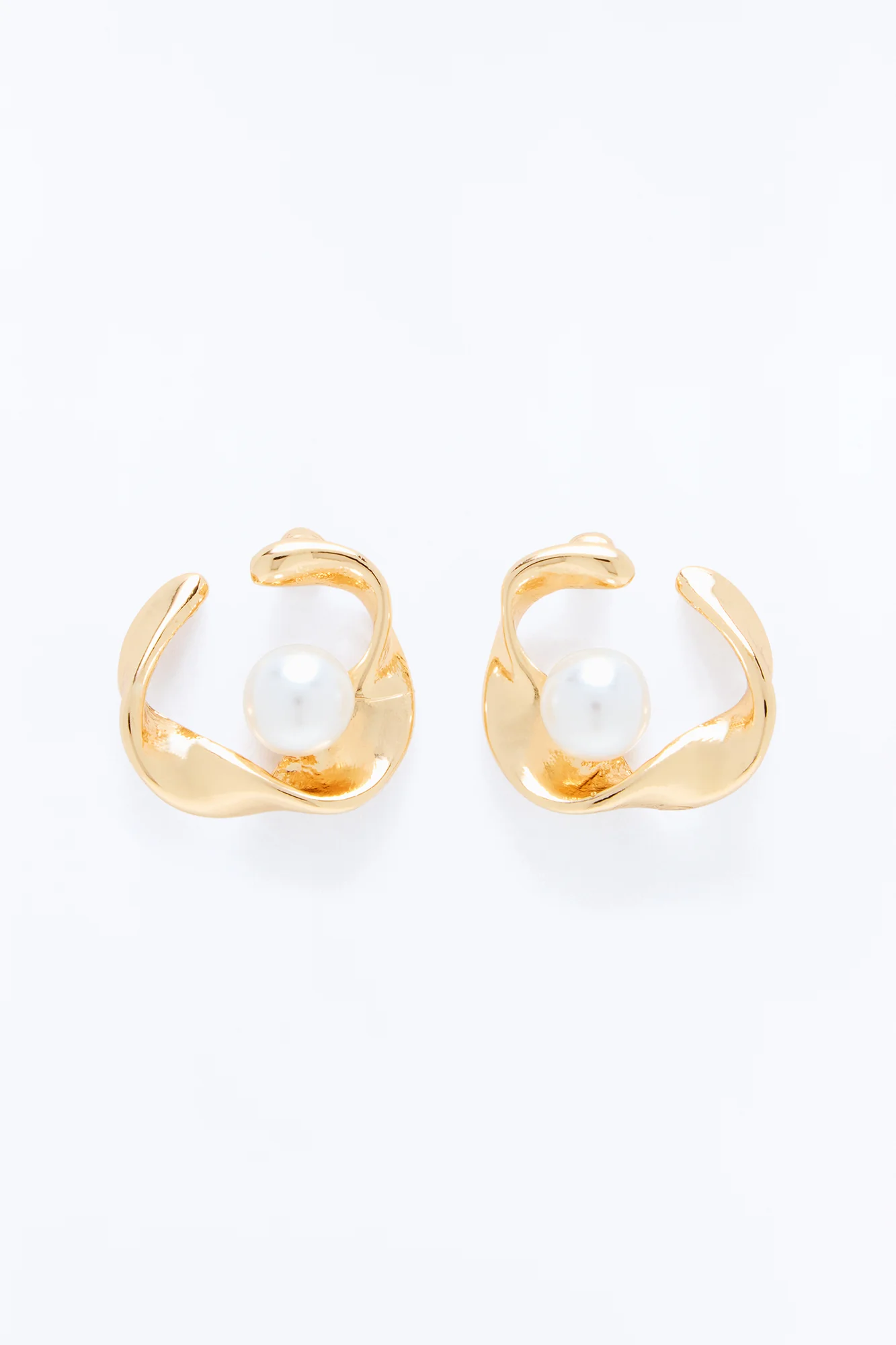 Focus On Me Stud Earrings - Gold - Image 3