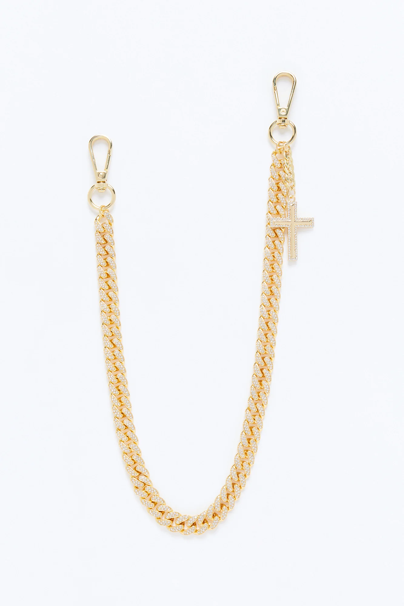 Following Faith Cuban Pant Chain - Gold - Image 3