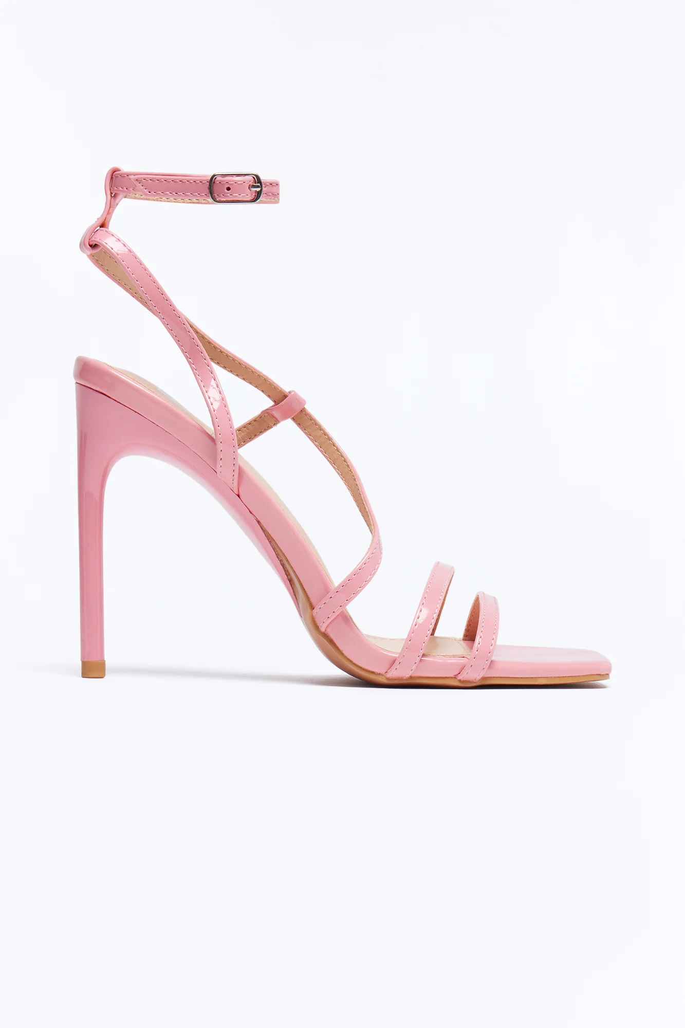 Gaia Heeled Sandals - Pink - Image 3