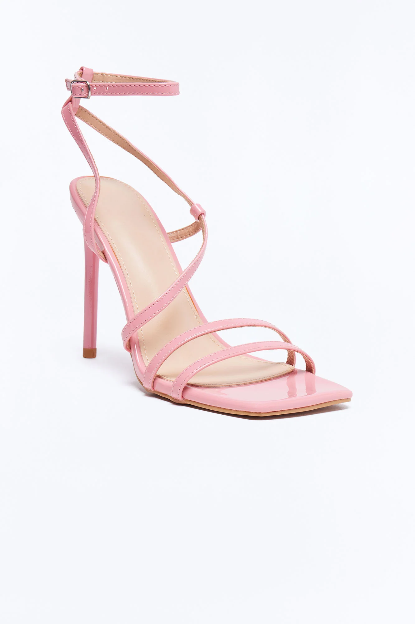 Gaia Heeled Sandals - Pink - Image 4