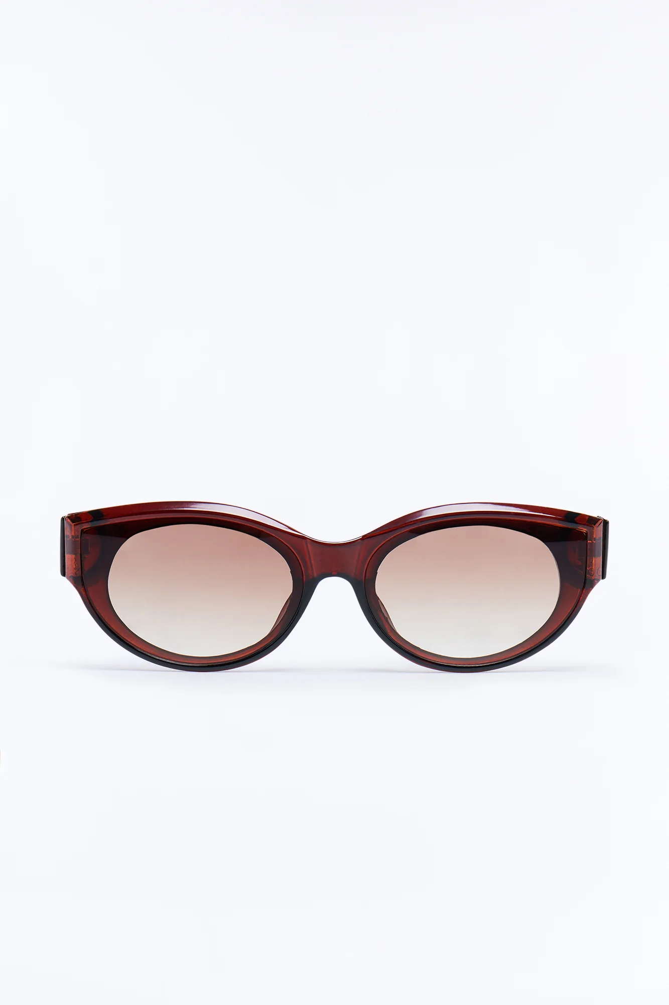 Give Me Fever Circular Sunglasses - Dark Brown - Image 3